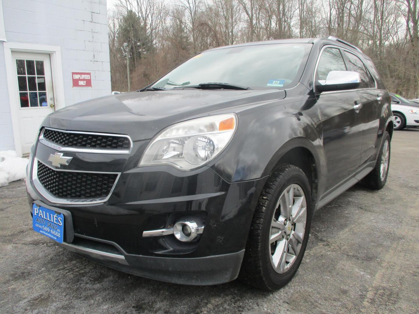 2010 BLACK Chevrolet Equinox LTZ FWD (2CNFLFEY8A6) with an 3.0L V6 DOHC 24V engine, 6-Speed Automatic transmission, located at 540a Delsea Drive, Sewell, NJ, 08080, (987) 867-5309, 39.752560, -75.111206 - Photo#0
