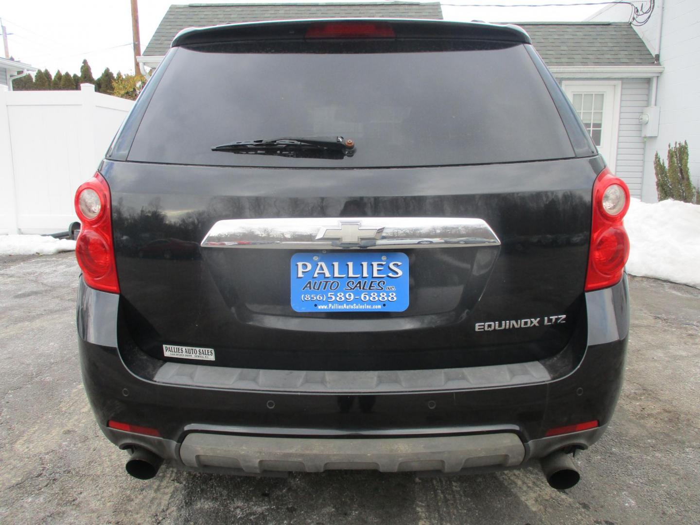 2010 BLACK Chevrolet Equinox LTZ FWD (2CNFLFEY8A6) with an 3.0L V6 DOHC 24V engine, 6-Speed Automatic transmission, located at 540a Delsea Drive, Sewell, NJ, 08080, (987) 867-5309, 39.752560, -75.111206 - Photo#3