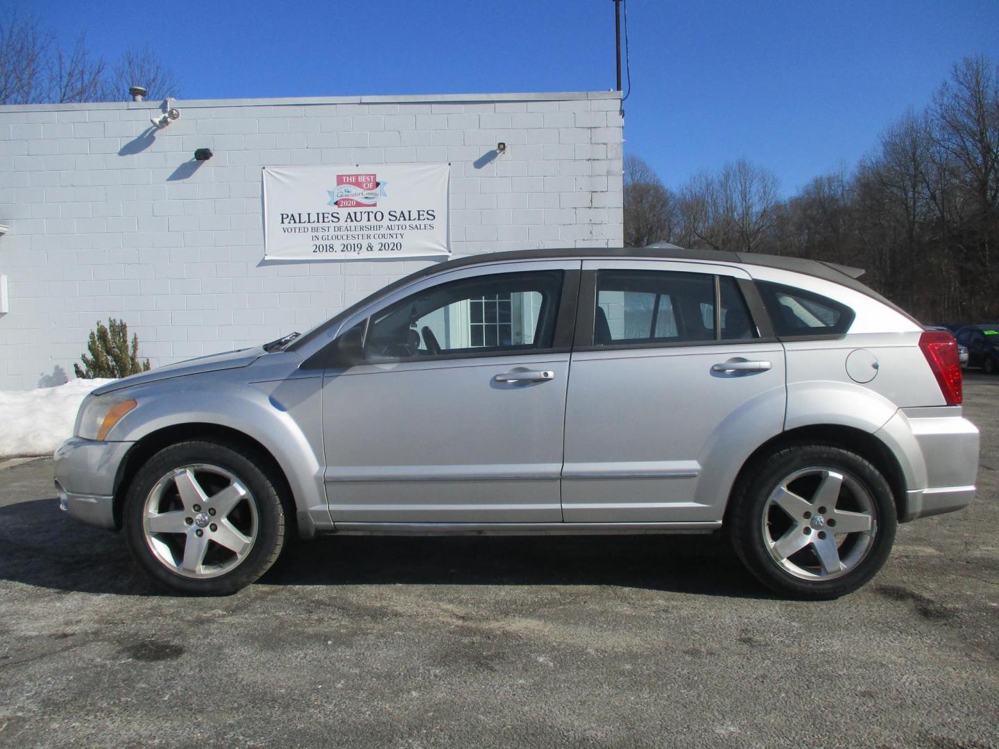 2008 SILVER Dodge Caliber R/T FWD (1B3HB78K18D) with an 2.4L L4 DOHC 16V engine, located at 540a Delsea Drive, Sewell, NJ, 08080, (987) 867-5309, 39.752560, -75.111206 - Photo#1