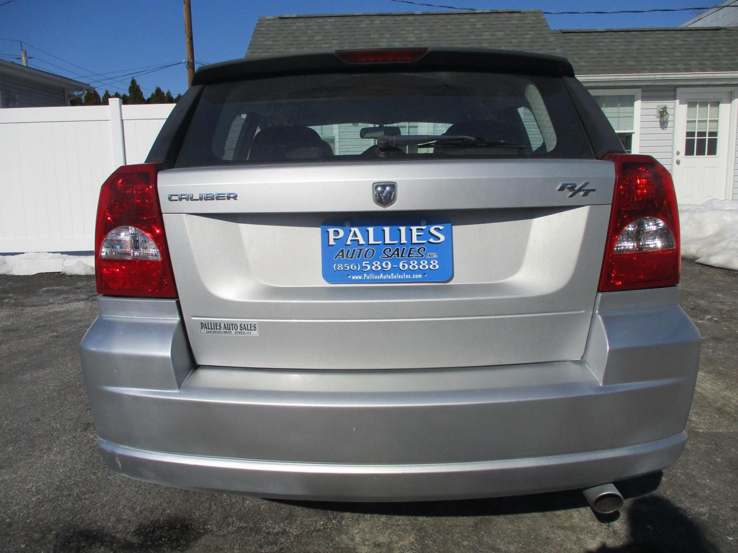 2008 SILVER Dodge Caliber R/T FWD (1B3HB78K18D) with an 2.4L L4 DOHC 16V engine, located at 540a Delsea Drive, Sewell, NJ, 08080, (987) 867-5309, 39.752560, -75.111206 - Photo#3