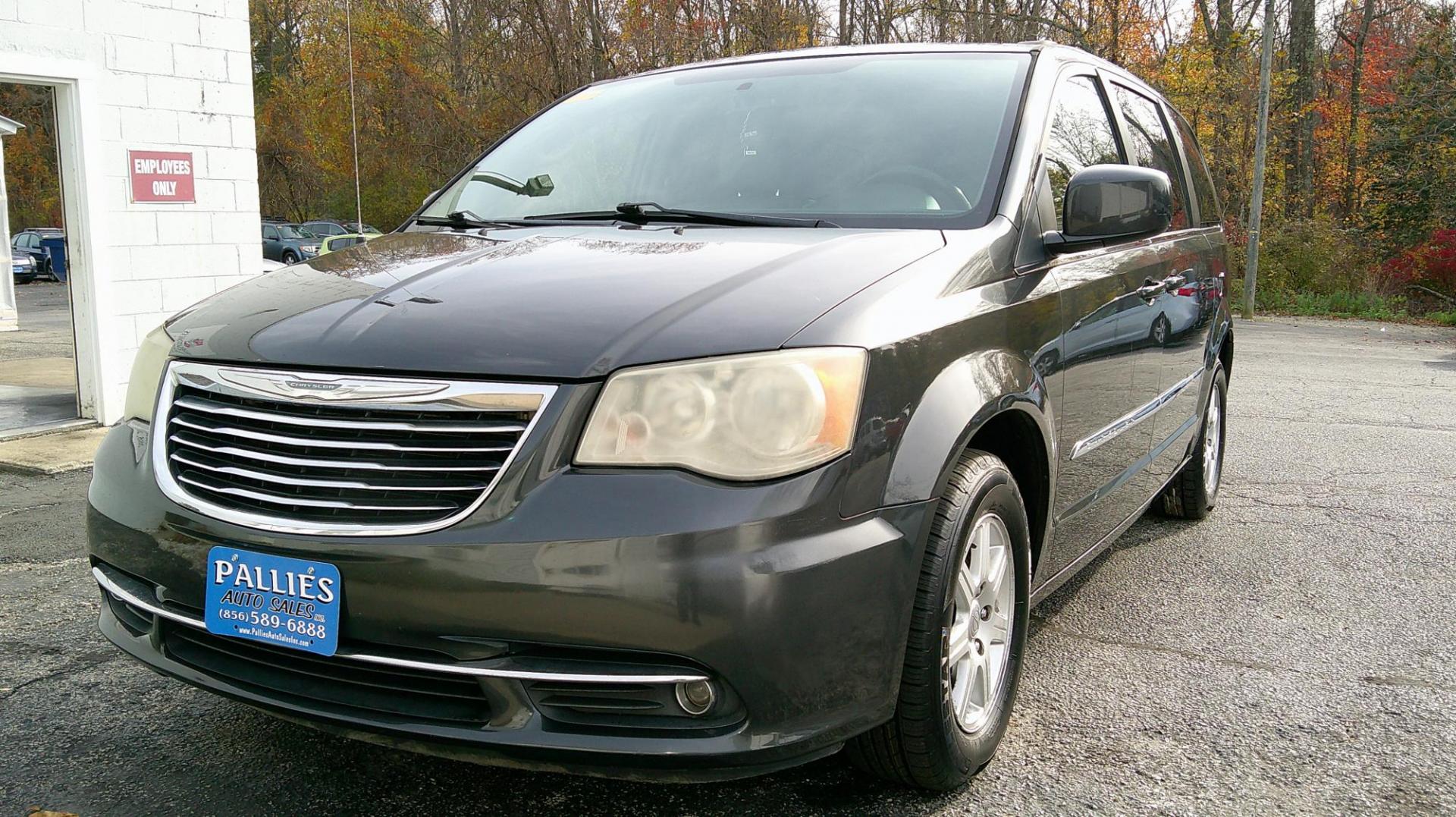 2012 BLACK Chrysler Town & Country Touring (2C4RC1BG0CR) with an 3.6L V6 DOHC 24V engine, 6-Speed Automatic transmission, located at 540a Delsea Drive, Sewell, NJ, 08080, (987) 867-5309, 39.752560, -75.111206 - Photo#0