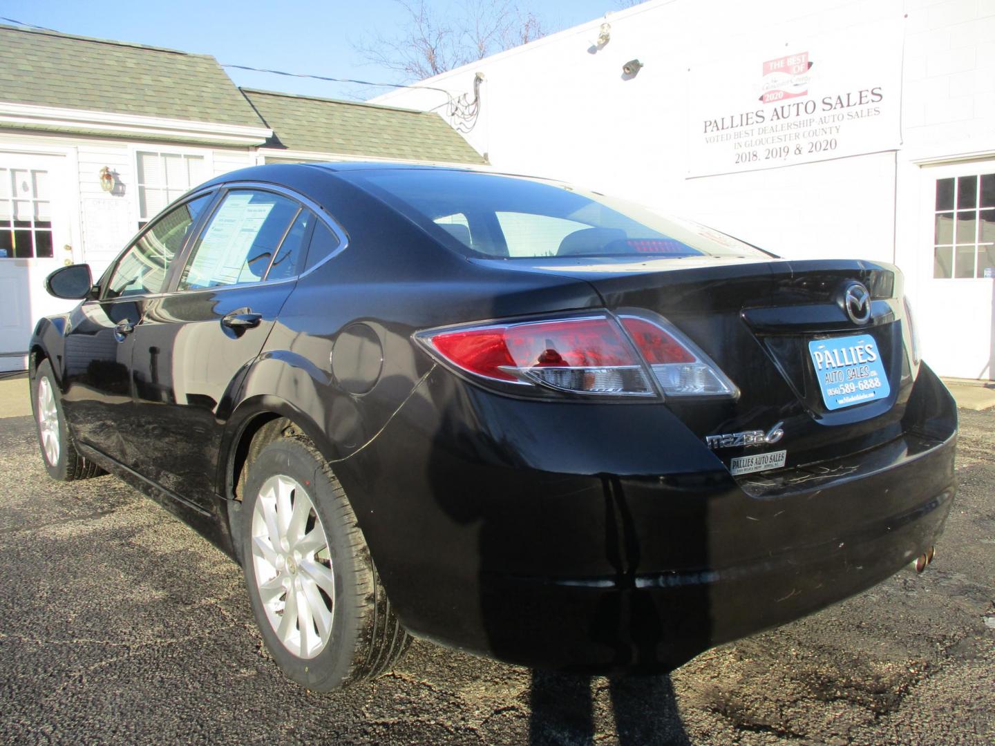 2011 BLACK Mazda MAZDA6 I Grand Touring (1YVHZ8CH6B5) with an 2.5L L4 DOHC 16V engine, 5-Speed Automatic transmission, located at 540a Delsea Drive, Sewell, NJ, 08080, (987) 867-5309, 39.752560, -75.111206 - Photo#2