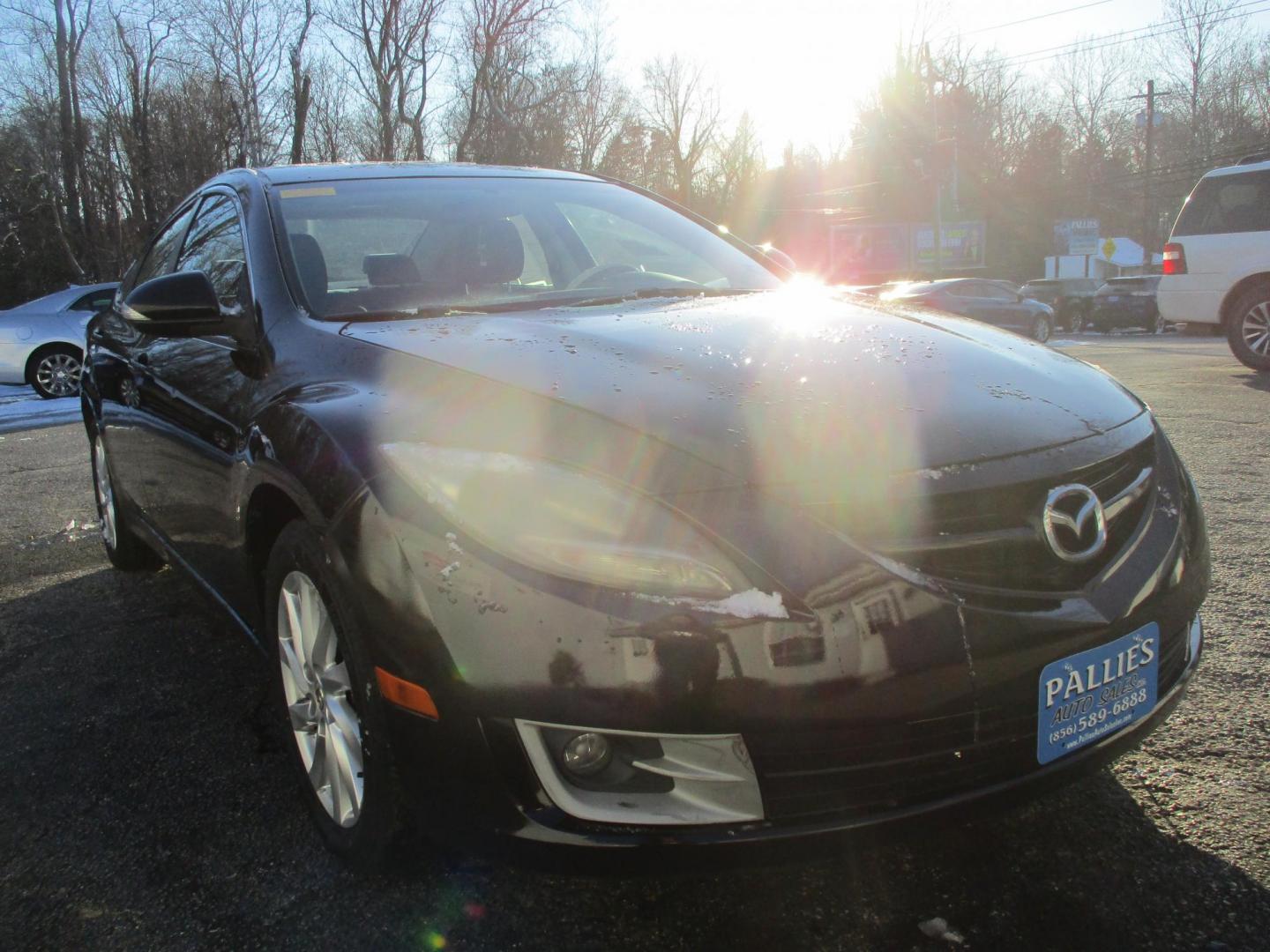 2011 BLACK Mazda MAZDA6 I Grand Touring (1YVHZ8CH6B5) with an 2.5L L4 DOHC 16V engine, 5-Speed Automatic transmission, located at 540a Delsea Drive, Sewell, NJ, 08080, (987) 867-5309, 39.752560, -75.111206 - Photo#6