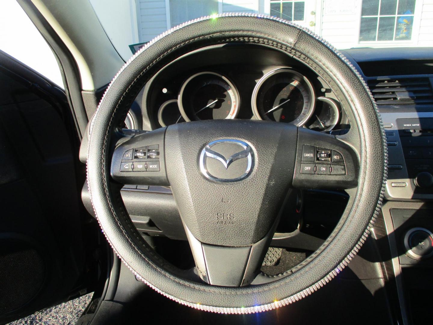 2011 BLACK Mazda MAZDA6 I Grand Touring (1YVHZ8CH6B5) with an 2.5L L4 DOHC 16V engine, 5-Speed Automatic transmission, located at 540a Delsea Drive, Sewell, NJ, 08080, (987) 867-5309, 39.752560, -75.111206 - Photo#14