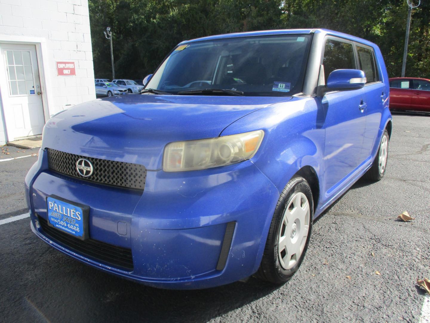 2008 BLUE Scion xB Wagon (JTLKE50EX81) with an 2.4L L4 DOHC 16V engine, located at 540a Delsea Drive, Sewell, NJ, 08080, (987) 867-5309, 39.752560, -75.111206- Photo#0