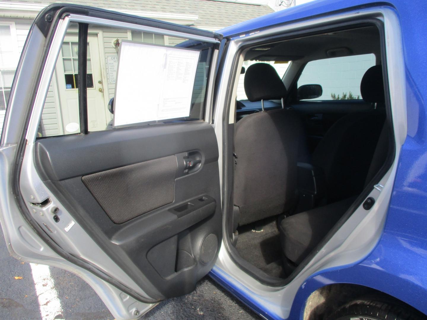 2008 BLUE Scion xB Wagon (JTLKE50EX81) with an 2.4L L4 DOHC 16V engine, located at 540a Delsea Drive, Sewell, NJ, 08080, (987) 867-5309, 39.752560, -75.111206- Photo#12