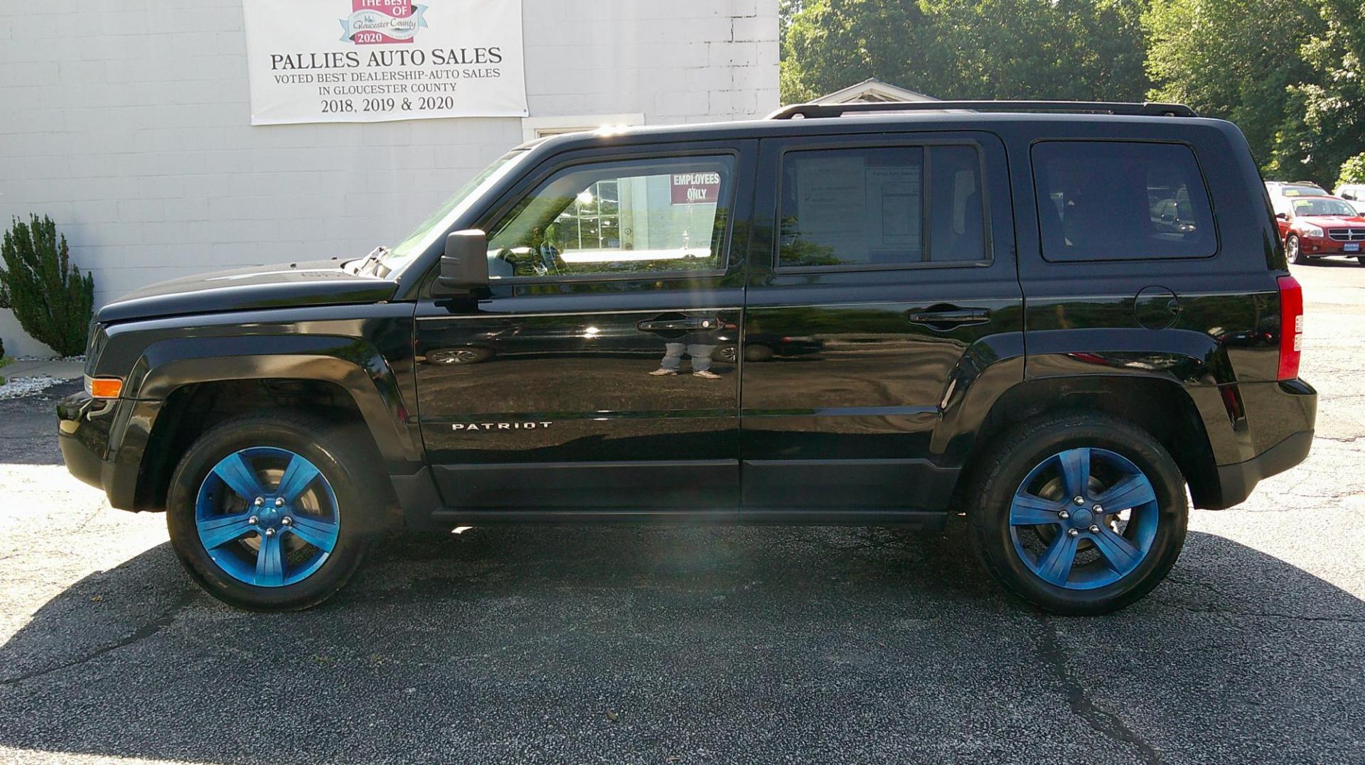 2014 BLACK Jeep Patriot LATITUDE 4WD (1C4NJRFB9ED) with an 2.4L L4 DOHV 16V engine, AUTOMATIC transmission, located at 540a Delsea Drive, Sewell, NJ, 08080, (987) 867-5309, 39.752560, -75.111206 - Photo#2