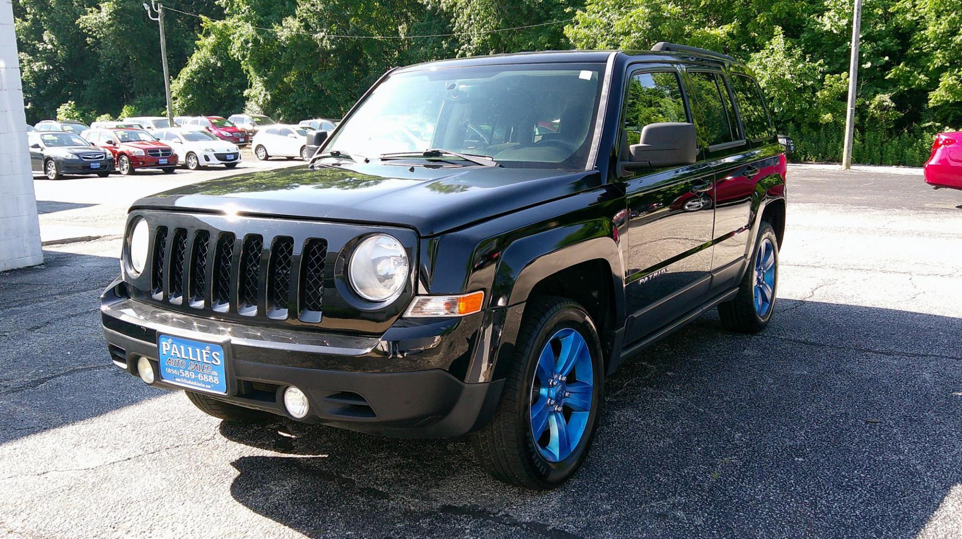 2014 BLACK Jeep Patriot LATITUDE 4WD (1C4NJRFB9ED) with an 2.4L L4 DOHV 16V engine, AUTOMATIC transmission, located at 540a Delsea Drive, Sewell, NJ, 08080, (987) 867-5309, 39.752560, -75.111206 - Photo#0