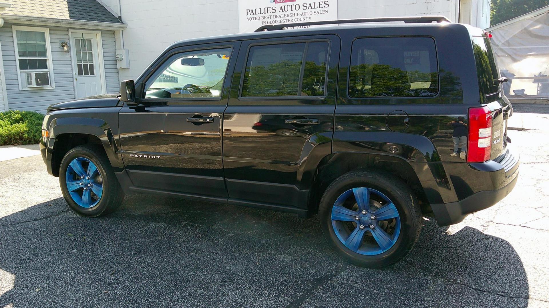 2014 BLACK Jeep Patriot LATITUDE 4WD (1C4NJRFB9ED) with an 2.4L L4 DOHV 16V engine, AUTOMATIC transmission, located at 540a Delsea Drive, Sewell, NJ, 08080, (987) 867-5309, 39.752560, -75.111206 - Photo#3