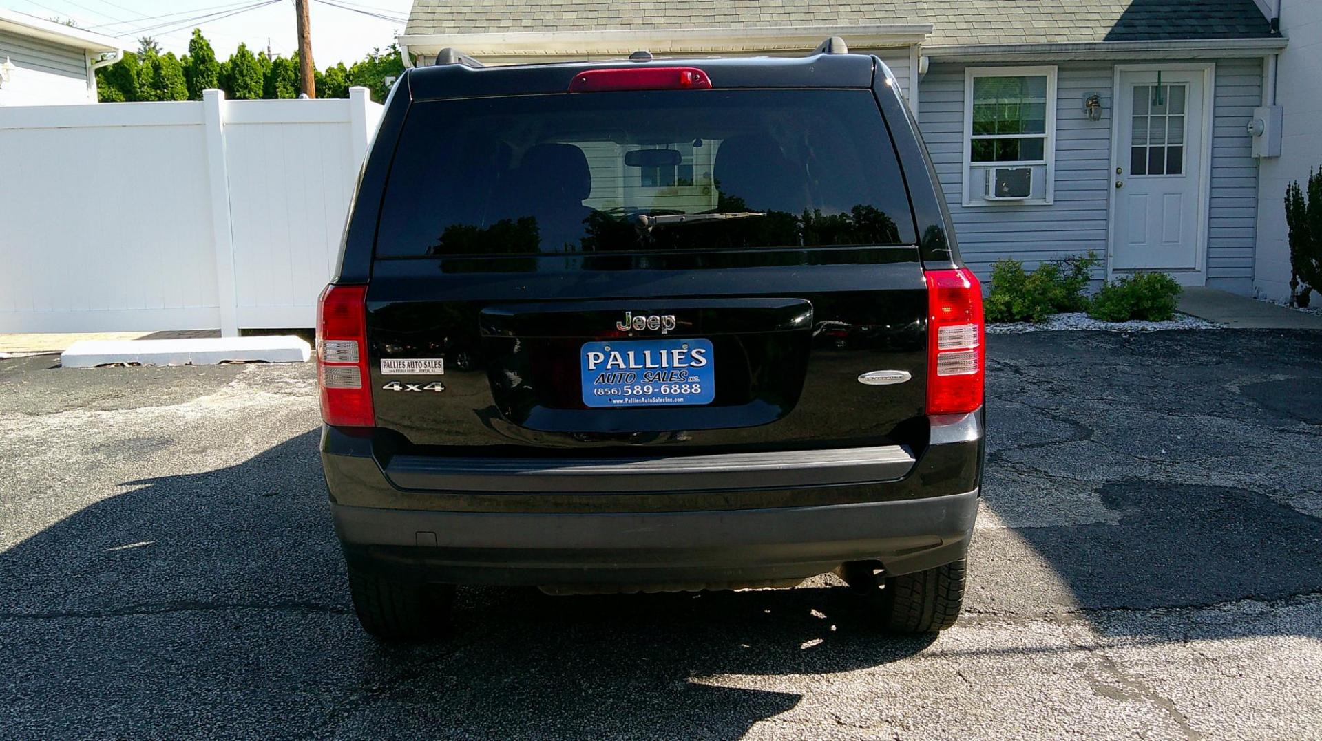 2014 BLACK Jeep Patriot LATITUDE 4WD (1C4NJRFB9ED) with an 2.4L L4 DOHV 16V engine, AUTOMATIC transmission, located at 540a Delsea Drive, Sewell, NJ, 08080, (987) 867-5309, 39.752560, -75.111206 - Photo#4