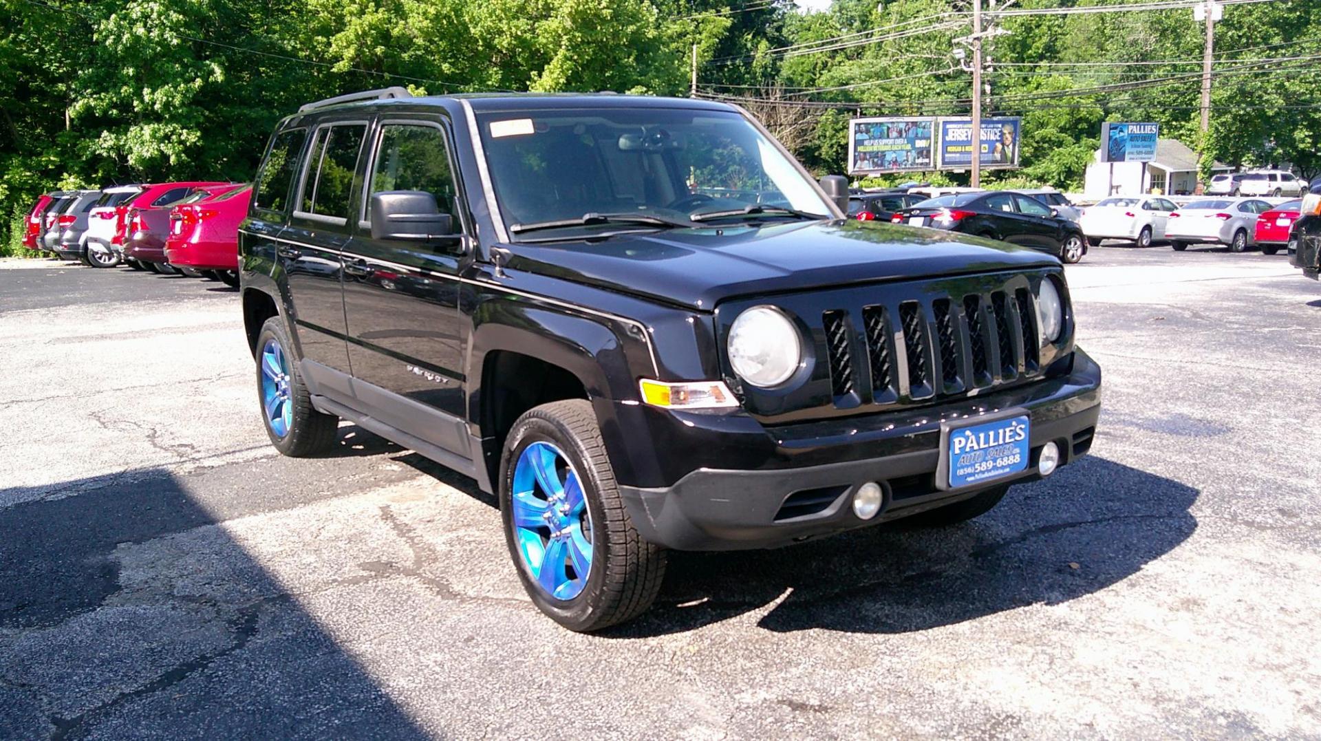 2014 BLACK Jeep Patriot LATITUDE 4WD (1C4NJRFB9ED) with an 2.4L L4 DOHV 16V engine, AUTOMATIC transmission, located at 540a Delsea Drive, Sewell, NJ, 08080, (987) 867-5309, 39.752560, -75.111206 - Photo#10