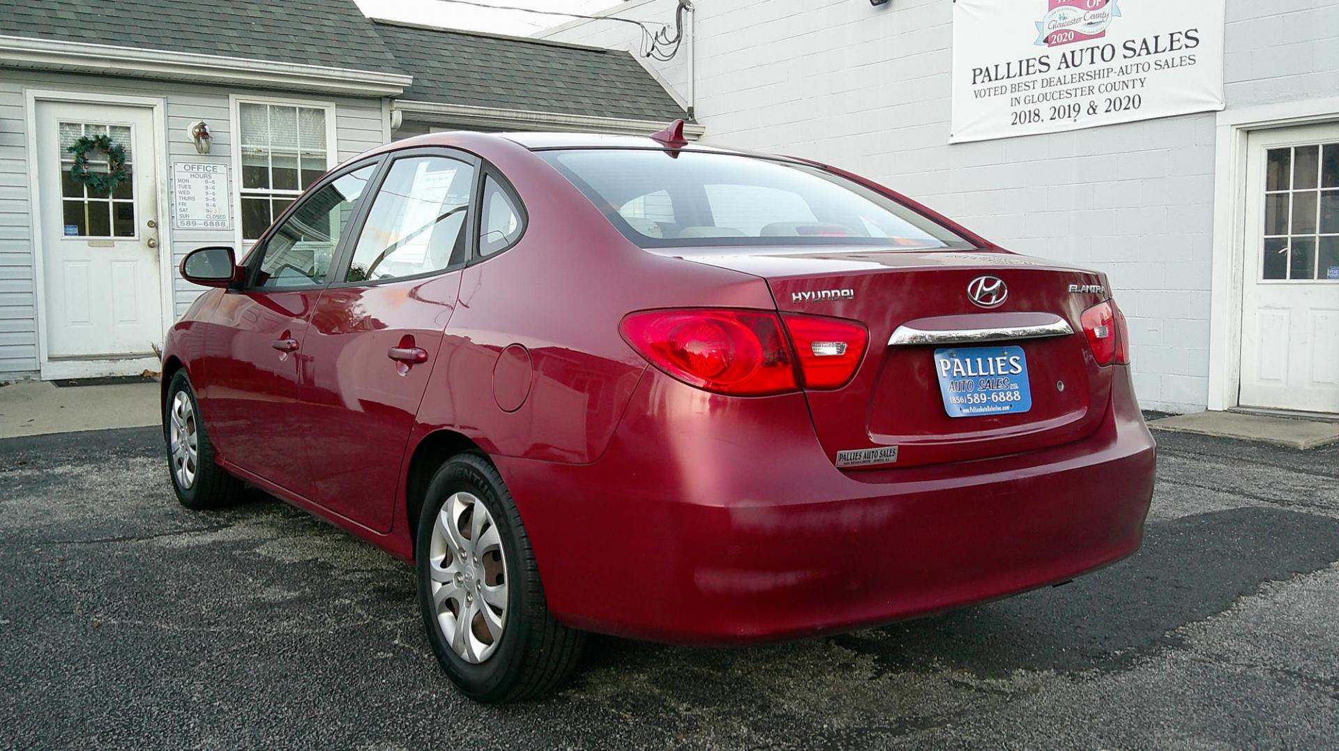 2010 RED Hyundai Elantra (KMHDU4AD7AU) , AUTOMATIC transmission, located at 540a Delsea Drive, Sewell, NJ, 08080, (987) 867-5309, 39.752560, -75.111206 - Photo#2