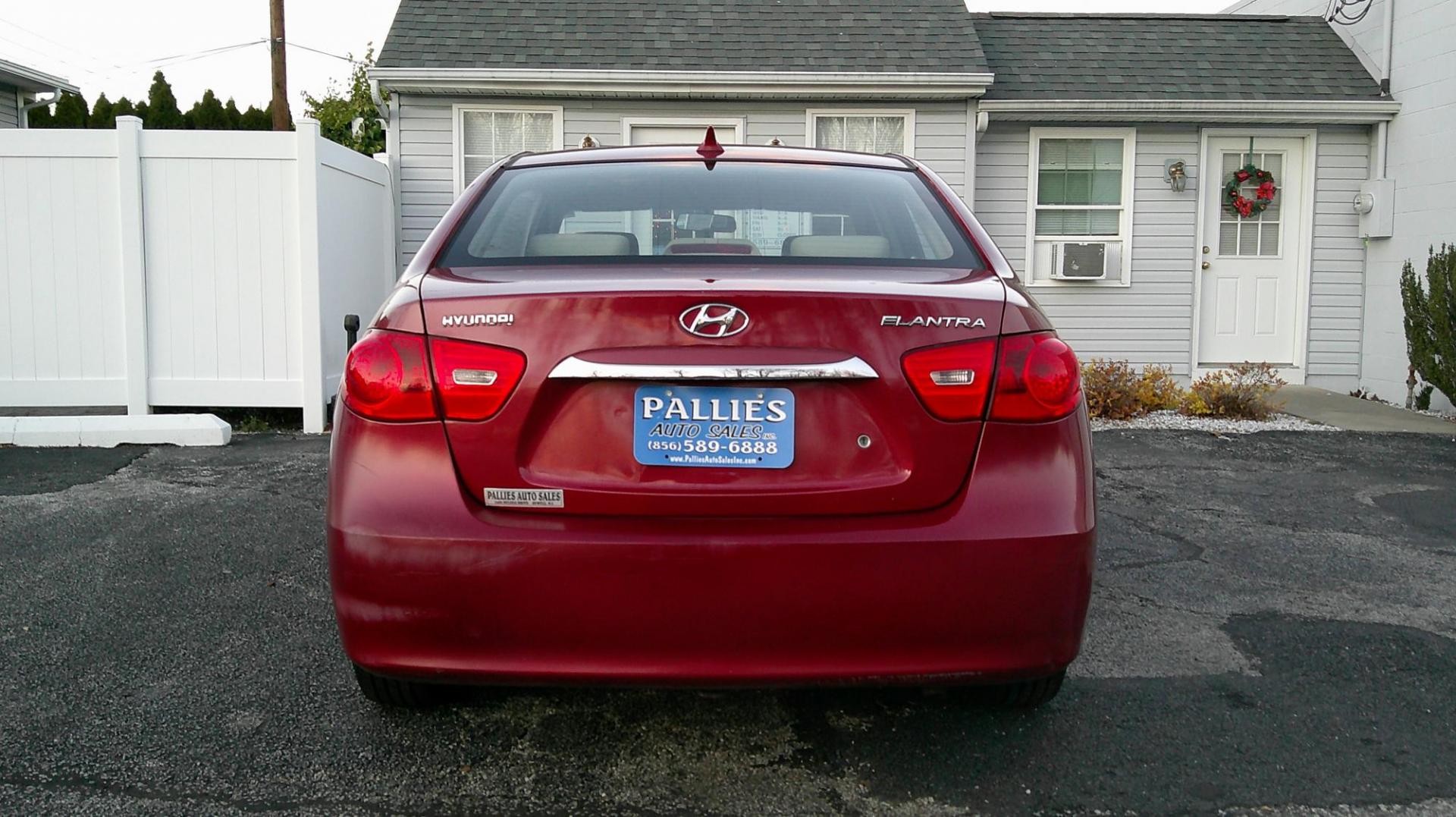 2010 RED Hyundai Elantra (KMHDU4AD7AU) , AUTOMATIC transmission, located at 540a Delsea Drive, Sewell, NJ, 08080, (987) 867-5309, 39.752560, -75.111206 - Photo#3