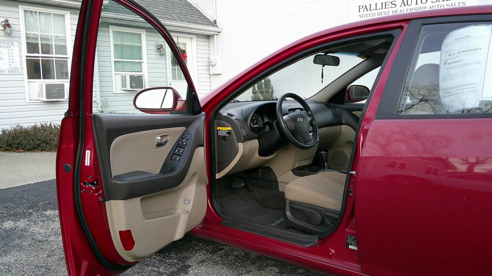 2010 RED Hyundai Elantra (KMHDU4AD7AU) , AUTOMATIC transmission, located at 540a Delsea Drive, Sewell, NJ, 08080, (987) 867-5309, 39.752560, -75.111206 - Photo#8