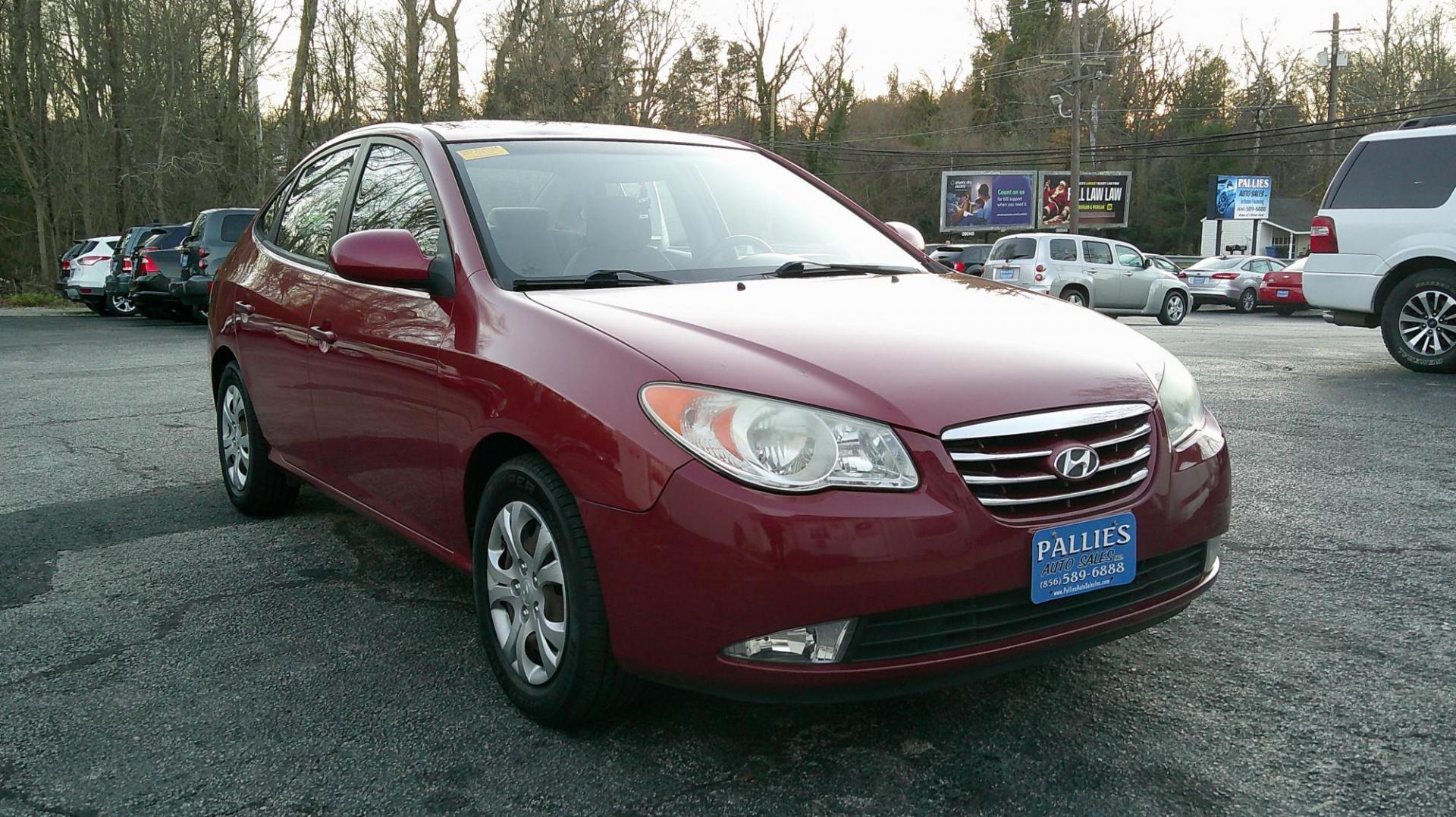 2010 RED Hyundai Elantra (KMHDU4AD7AU) , AUTOMATIC transmission, located at 540a Delsea Drive, Sewell, NJ, 08080, (987) 867-5309, 39.752560, -75.111206 - Photo#6