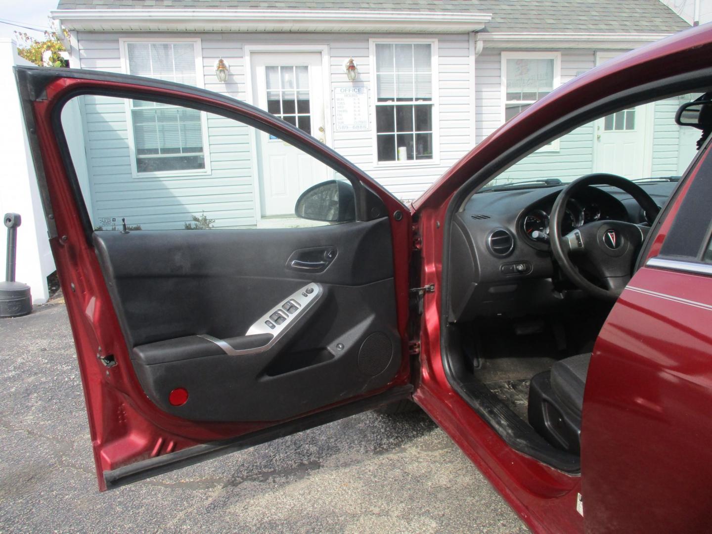 2009 RED Pontiac G6 Sedan (1G2ZJ57B994) with an 2.4L L4 DOHC 16V engine, 4-Speed Automatic transmission, located at 540a Delsea Drive, Sewell, NJ, 08080, (987) 867-5309, 39.752560, -75.111206 - Photo#6