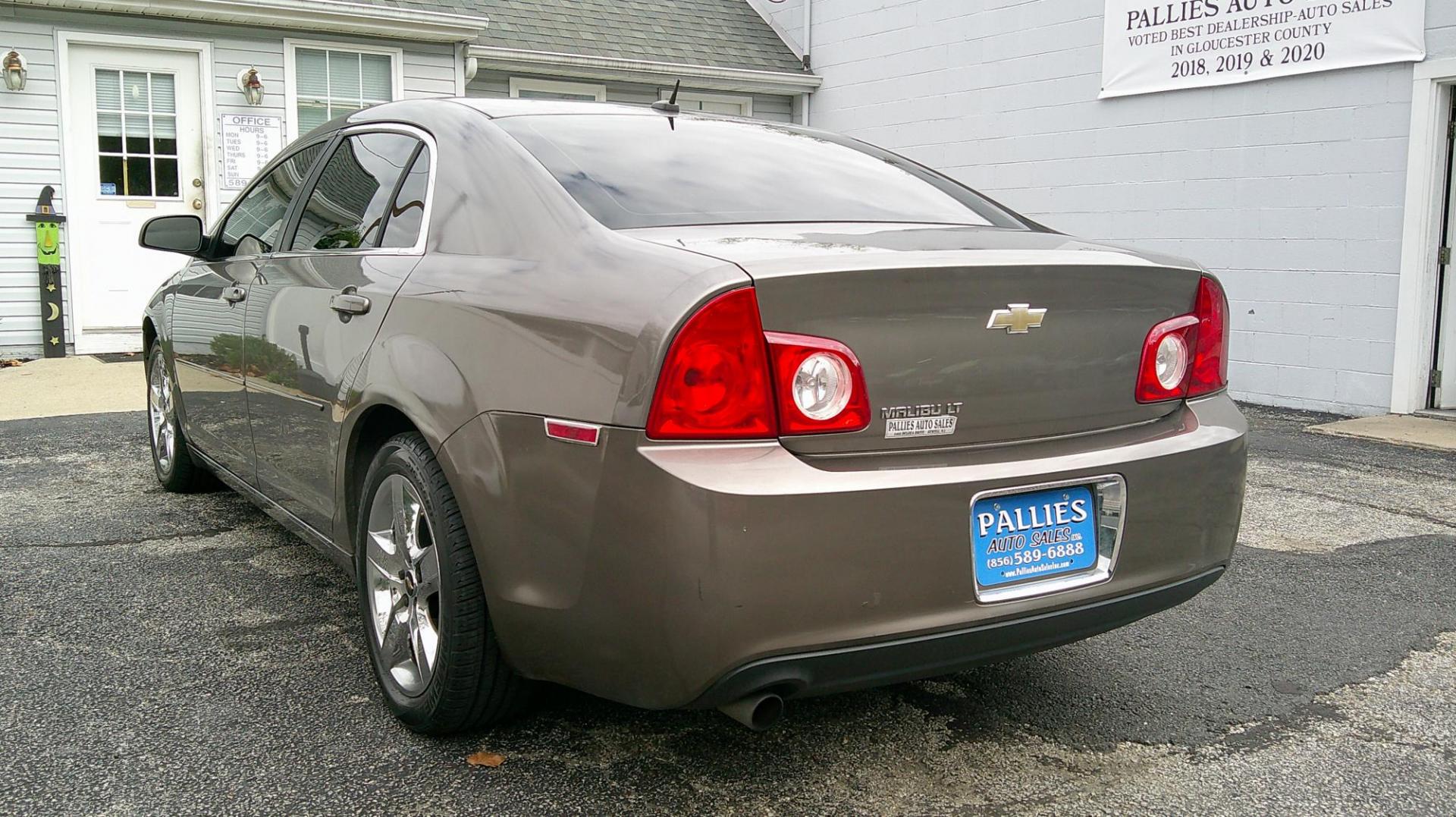 2010 BROWN Chevrolet Malibu LT (1G1ZC5EB3A4) with an 2.4L L4 DOHV 16V engine, 6-SPEED AUTOMATIC transmission, located at 540a Delsea Drive, Sewell, NJ, 08080, (987) 867-5309, 39.752560, -75.111206 - Photo#2