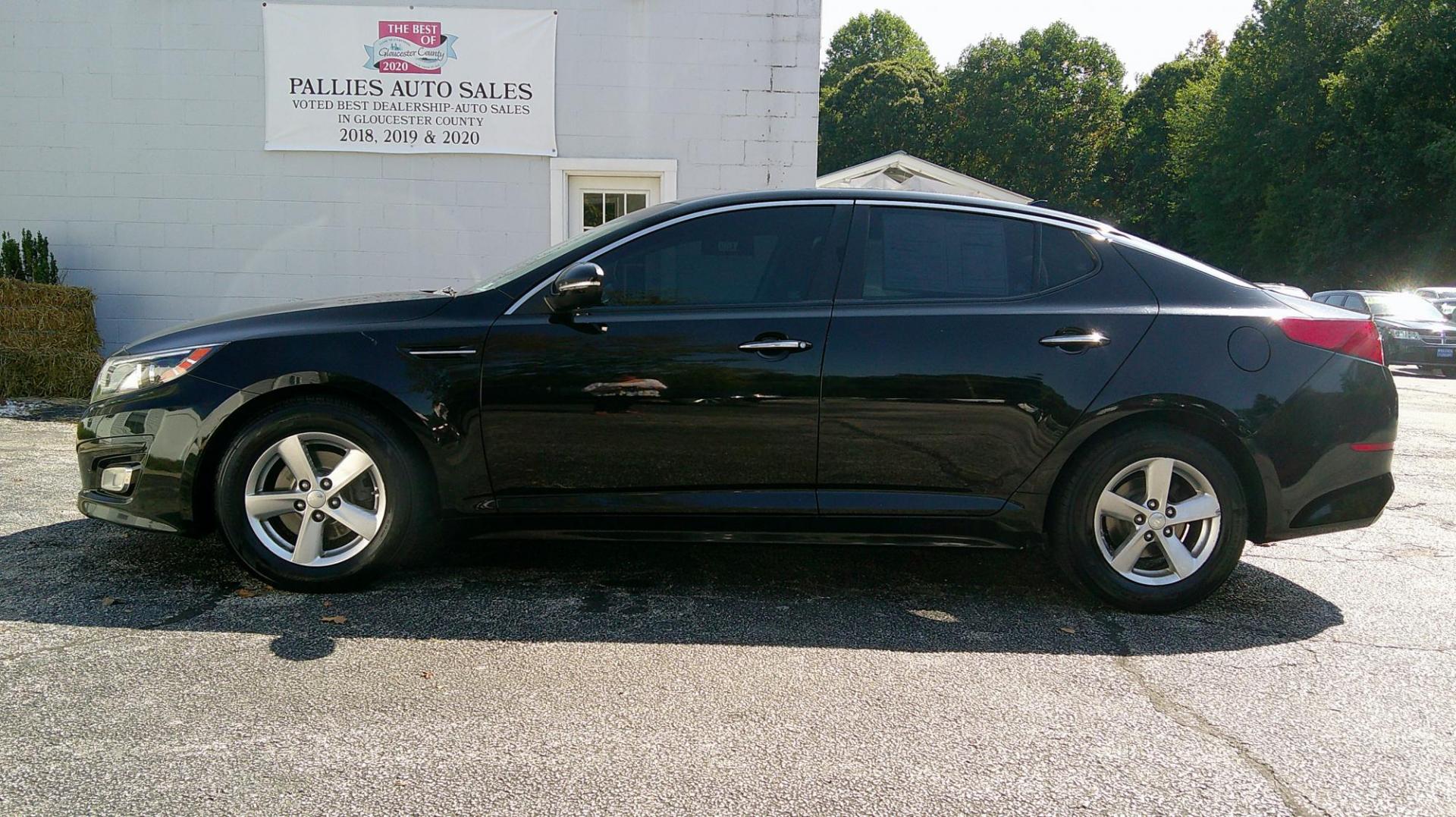 2015 BLACK Kia Optima (KNAGM4A78F5) , AUTOMATIC transmission, located at 540a Delsea Drive, Sewell, NJ, 08080, (987) 867-5309, 39.752560, -75.111206 - Photo#1