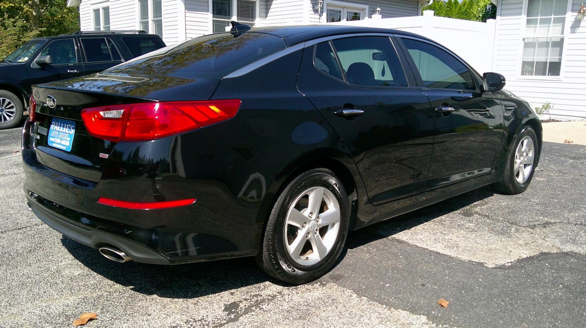 2015 BLACK Kia Optima (KNAGM4A78F5) , AUTOMATIC transmission, located at 540a Delsea Drive, Sewell, NJ, 08080, (987) 867-5309, 39.752560, -75.111206 - Photo#6