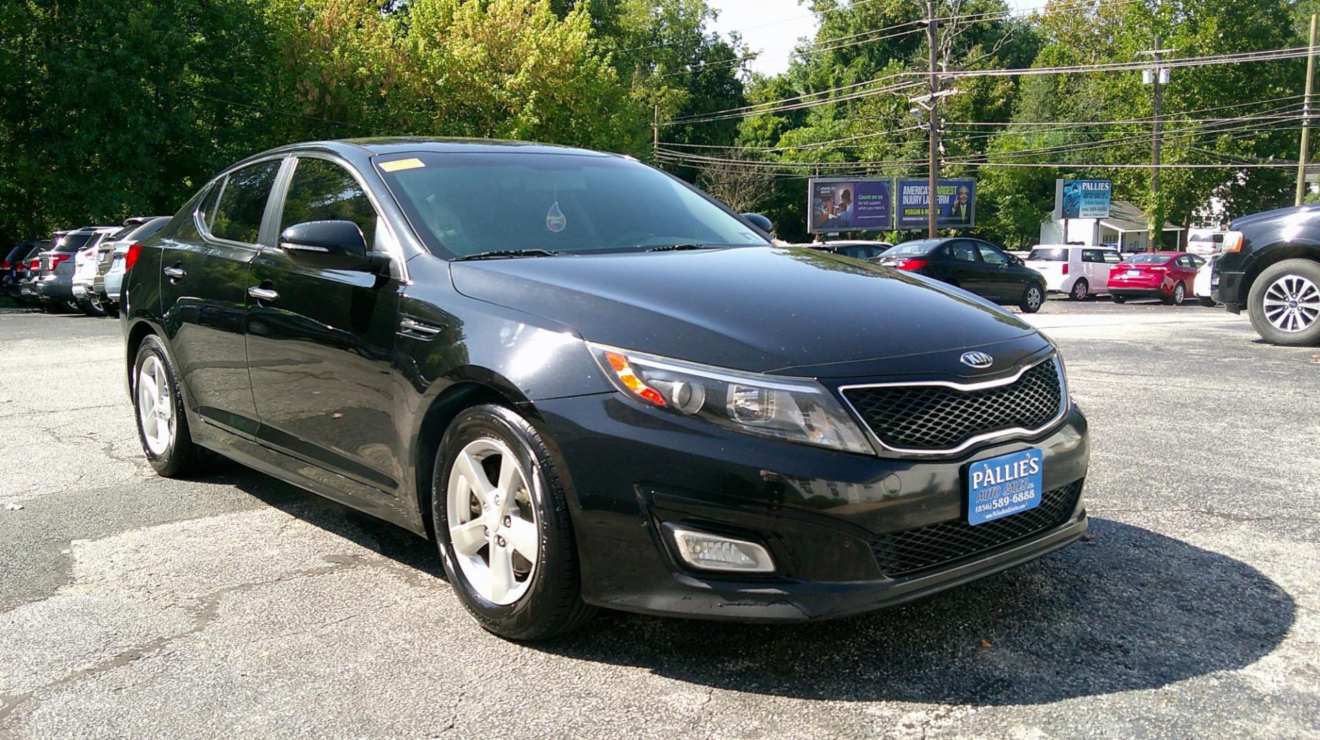 2015 BLACK Kia Optima (KNAGM4A78F5) , AUTOMATIC transmission, located at 540a Delsea Drive, Sewell, NJ, 08080, (987) 867-5309, 39.752560, -75.111206 - Photo#8