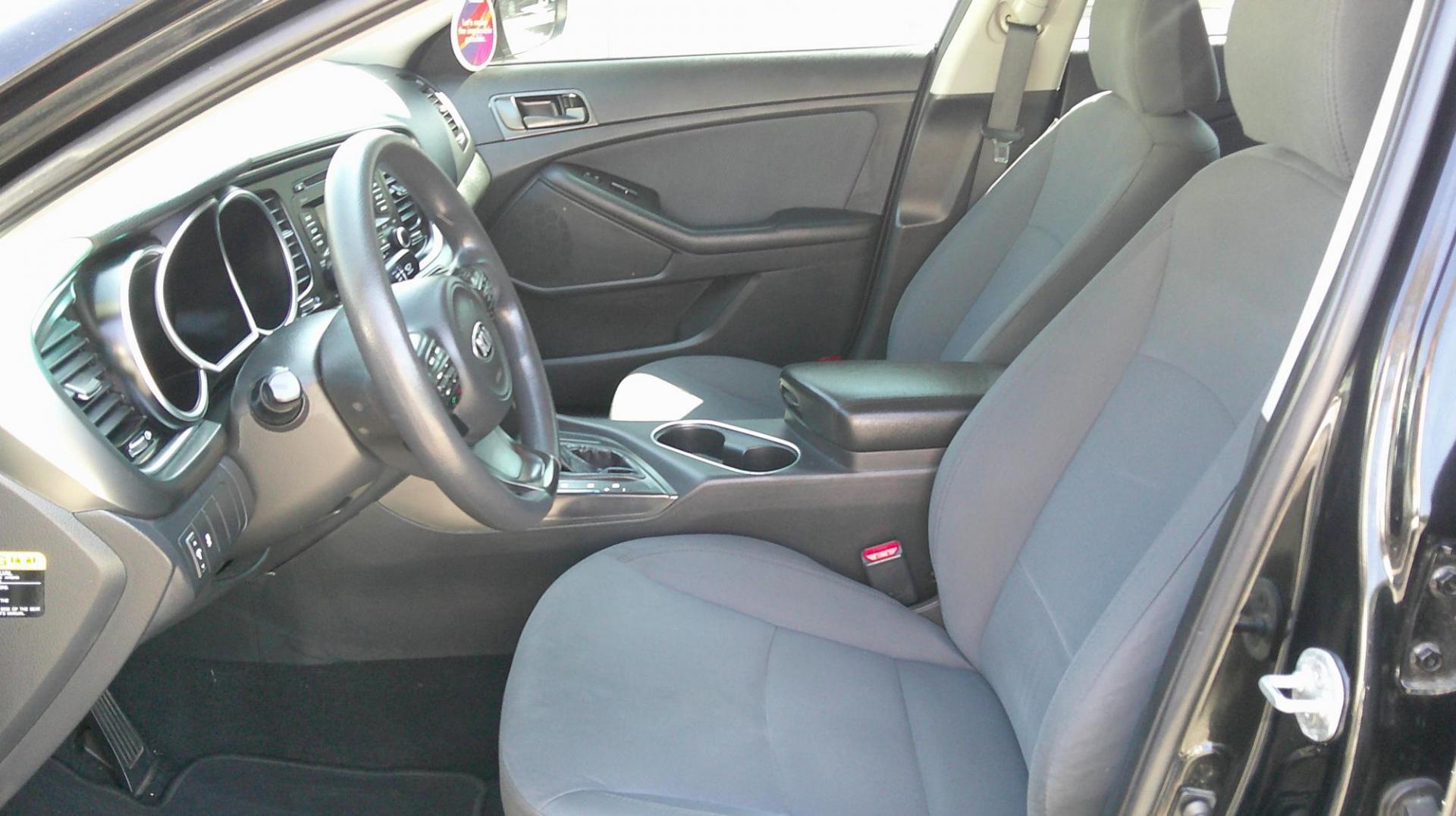 2015 BLACK Kia Optima (KNAGM4A78F5) , AUTOMATIC transmission, located at 540a Delsea Drive, Sewell, NJ, 08080, (987) 867-5309, 39.752560, -75.111206 - Photo#12