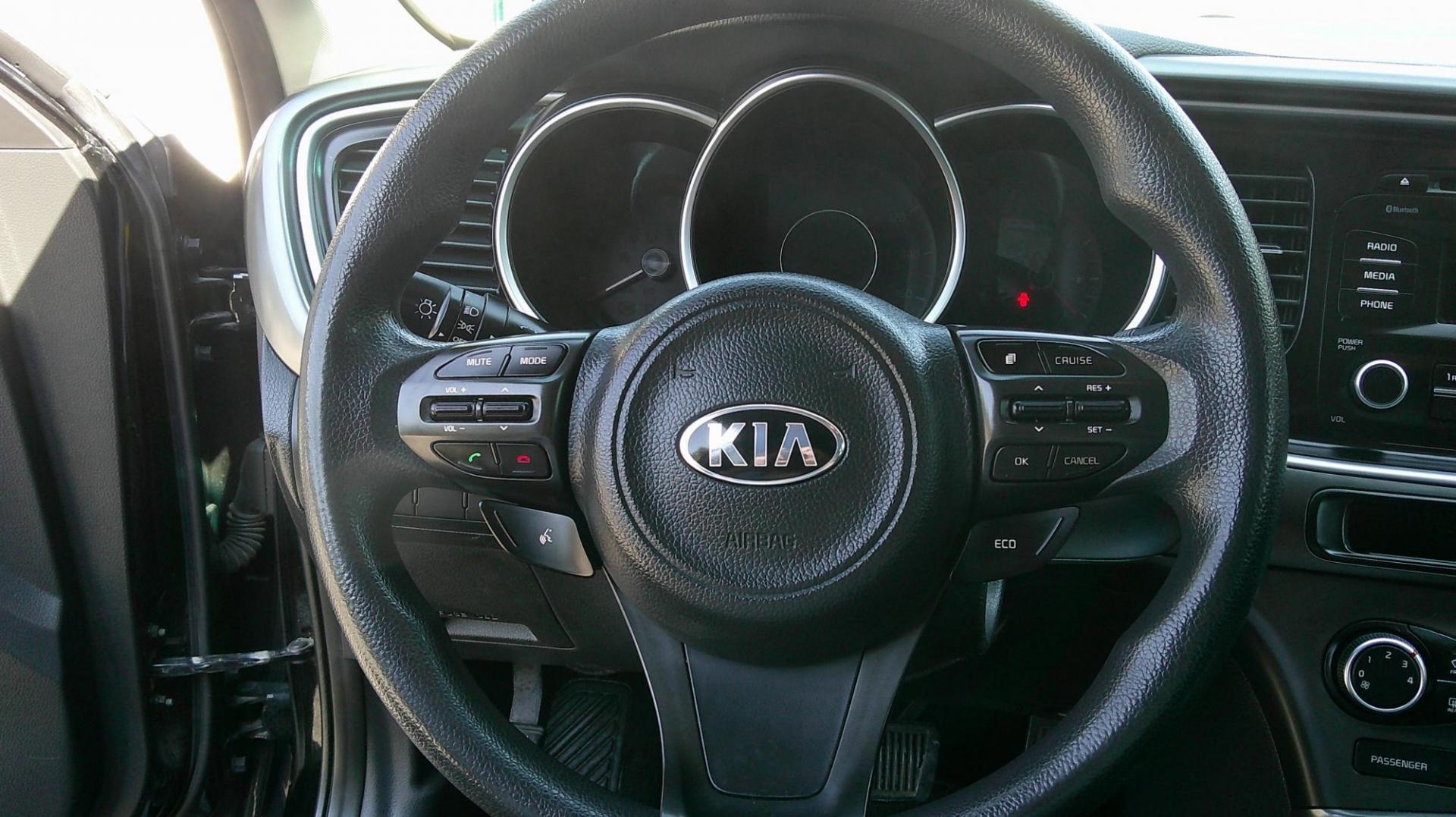 2015 BLACK Kia Optima (KNAGM4A78F5) , AUTOMATIC transmission, located at 540a Delsea Drive, Sewell, NJ, 08080, (987) 867-5309, 39.752560, -75.111206 - Photo#16