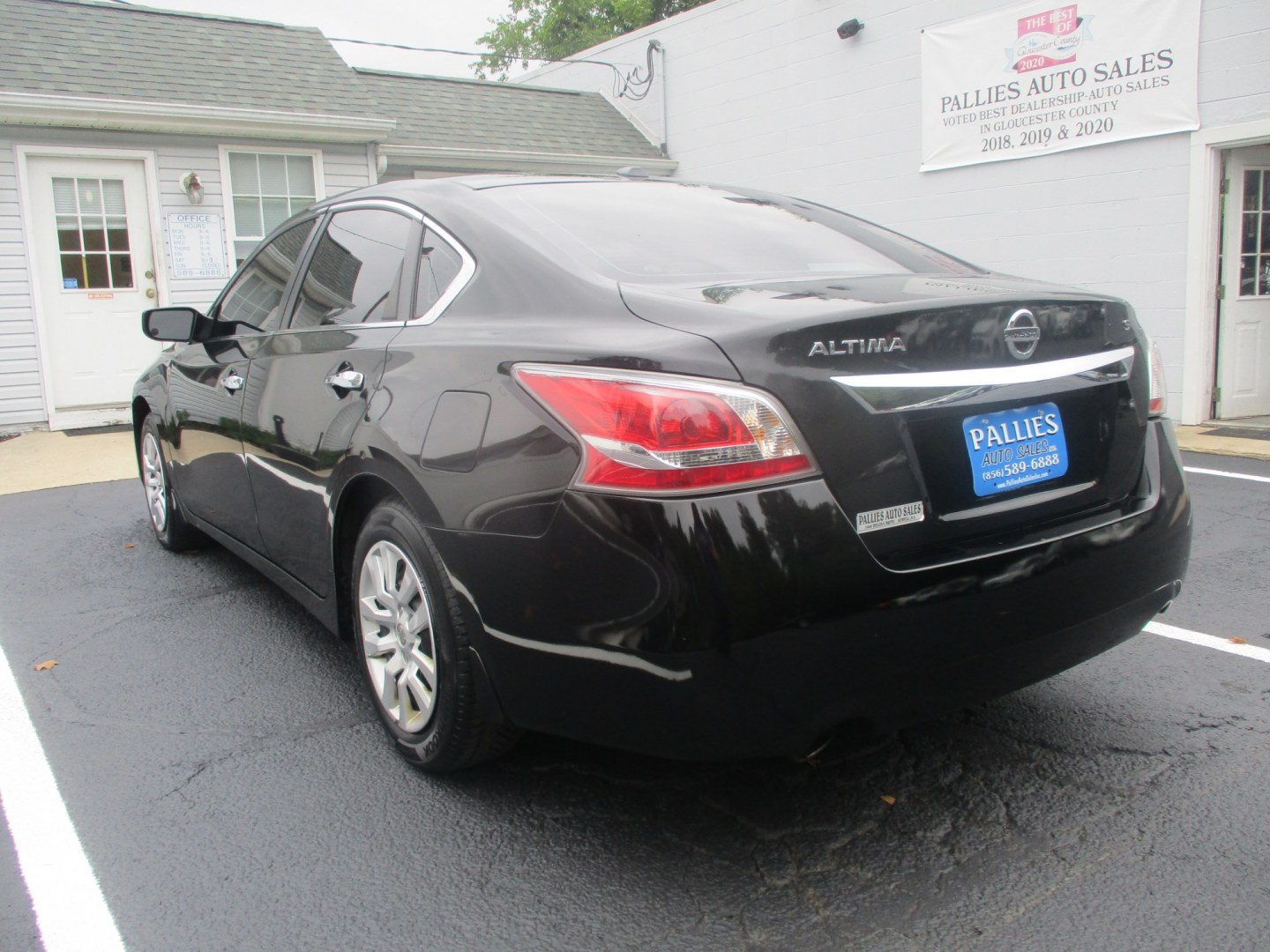 2015 BLACK Nissan Altima (1N4AL3AP8FC) , AUTOMATIC transmission, located at 540a Delsea Drive, Sewell, NJ, 08080, (987) 867-5309, 39.752560, -75.111206- Photo#2