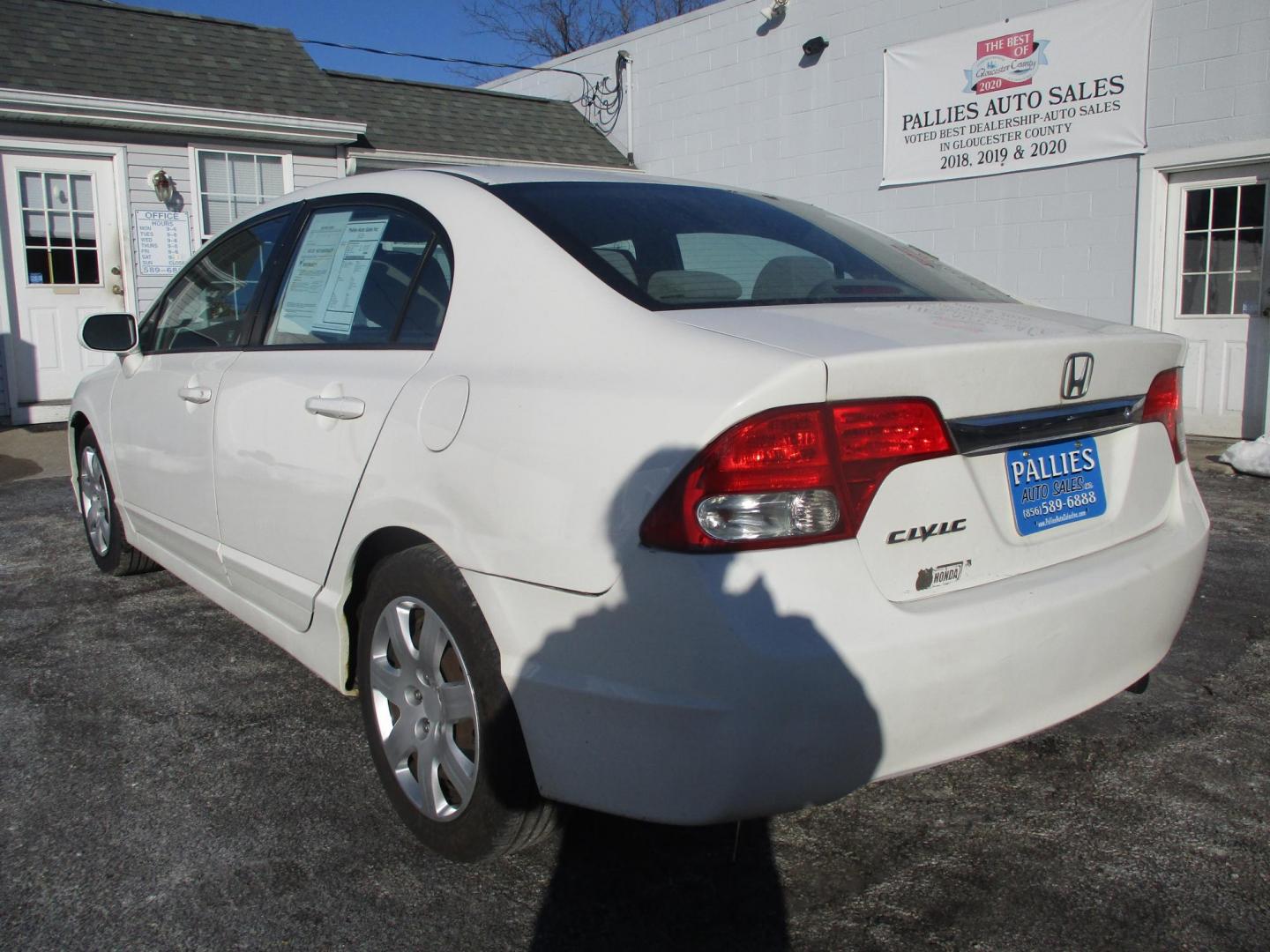 2011 WHITE Honda Civic (2HGFA1F59BH) , located at 540a Delsea Drive, Sewell, NJ, 08080, (987) 867-5309, 39.752560, -75.111206 - Photo#2
