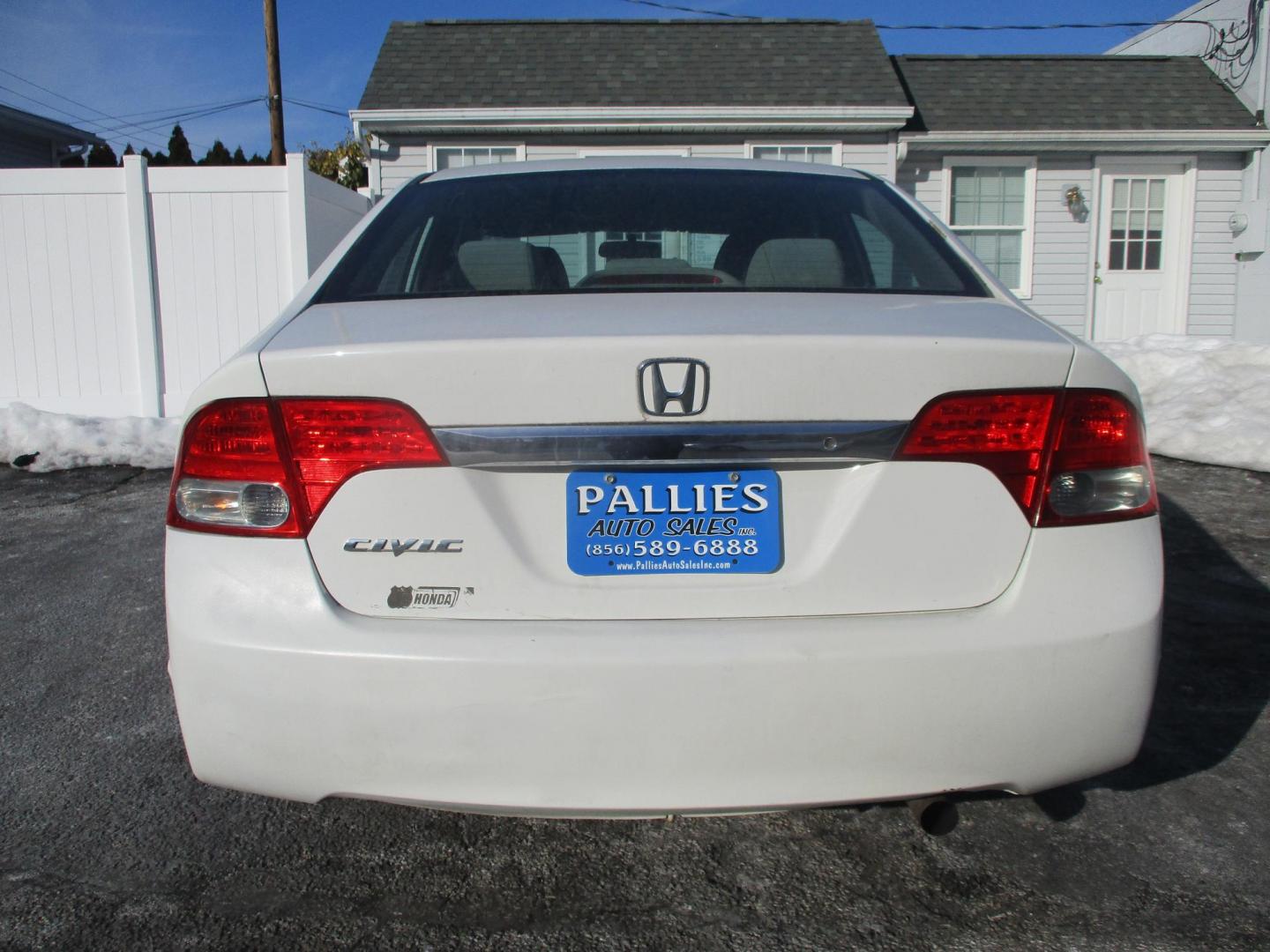 2011 WHITE Honda Civic (2HGFA1F59BH) , located at 540a Delsea Drive, Sewell, NJ, 08080, (987) 867-5309, 39.752560, -75.111206 - Photo#3