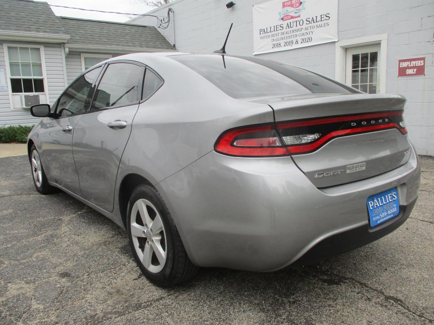 2015 SILVER Dodge Dart SXT (1C3CDFBB3FD) with an 2.4L L4 DOHC 16V engine, AUTOMATIC transmission, located at 540a Delsea Drive, Sewell, NJ, 08080, (987) 867-5309, 39.752560, -75.111206 - Photo#2