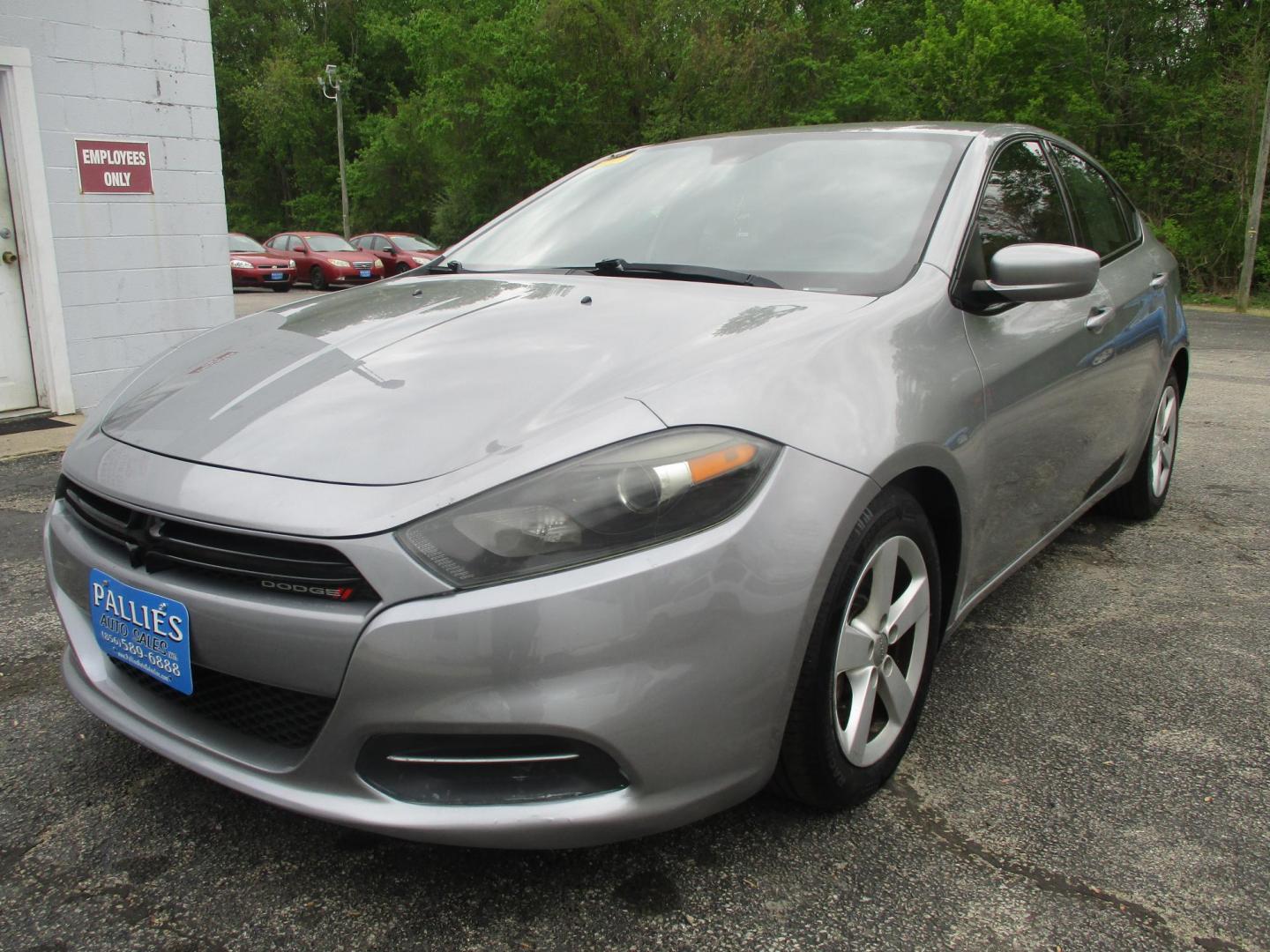 2015 SILVER Dodge Dart SXT (1C3CDFBB3FD) with an 2.4L L4 DOHC 16V engine, AUTOMATIC transmission, located at 540a Delsea Drive, Sewell, NJ, 08080, (987) 867-5309, 39.752560, -75.111206 - Photo#0