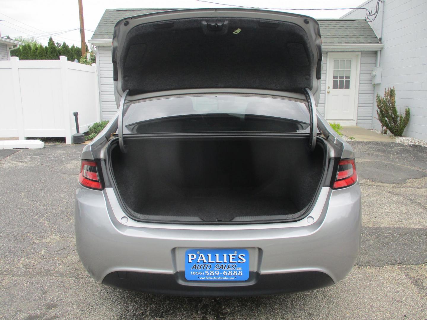 2015 SILVER Dodge Dart SXT (1C3CDFBB3FD) with an 2.4L L4 DOHC 16V engine, AUTOMATIC transmission, located at 540a Delsea Drive, Sewell, NJ, 08080, (987) 867-5309, 39.752560, -75.111206 - Photo#23