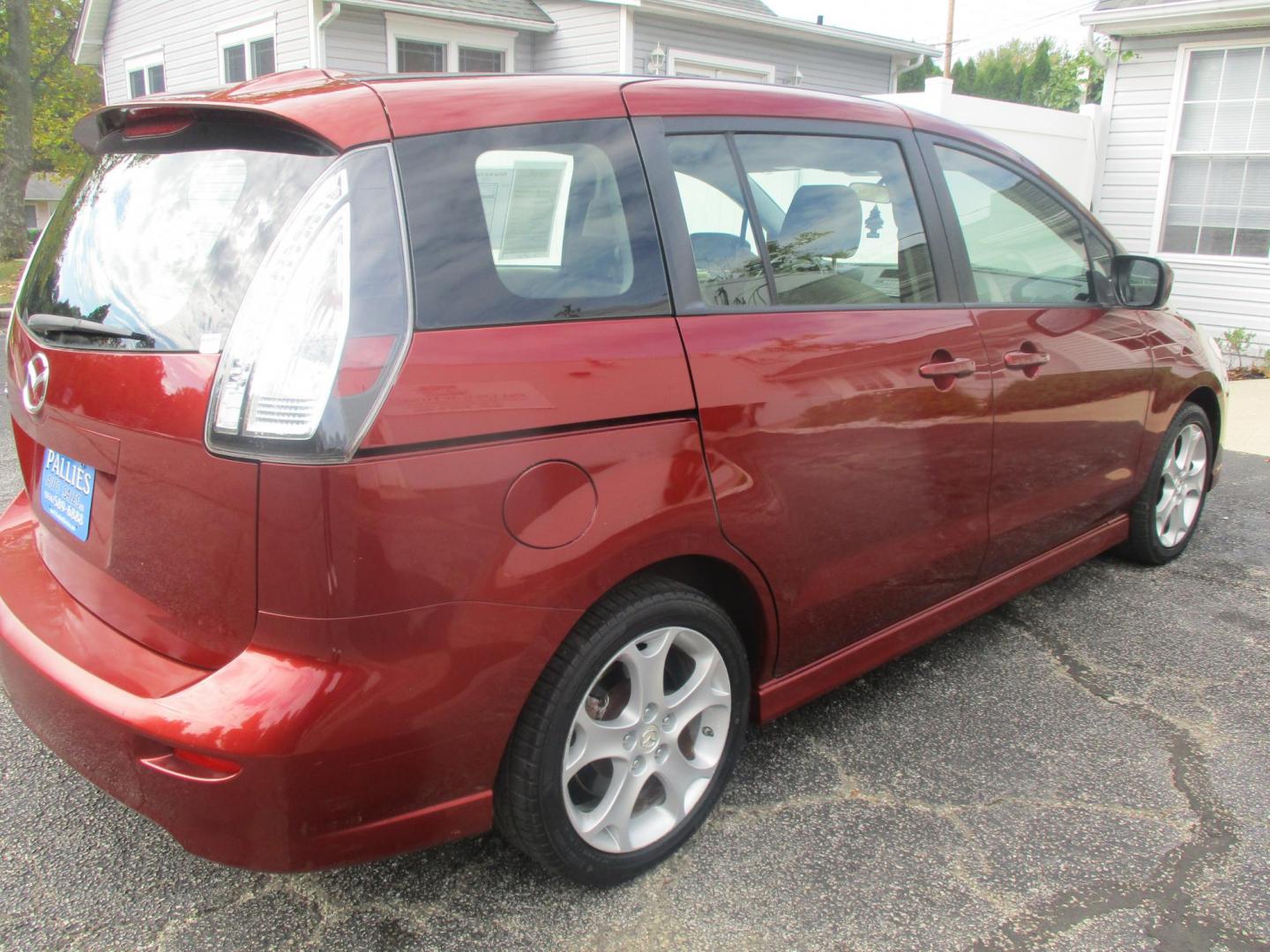 2010 RED Mazda MAZDA5 Grand Touring (JM1CR2WL5A0) with an 2.3L L4 DOHC 16V engine, AUTOMATIC transmission, located at 540a Delsea Drive, Sewell, NJ, 08080, (987) 867-5309, 39.752560, -75.111206 - Photo#10
