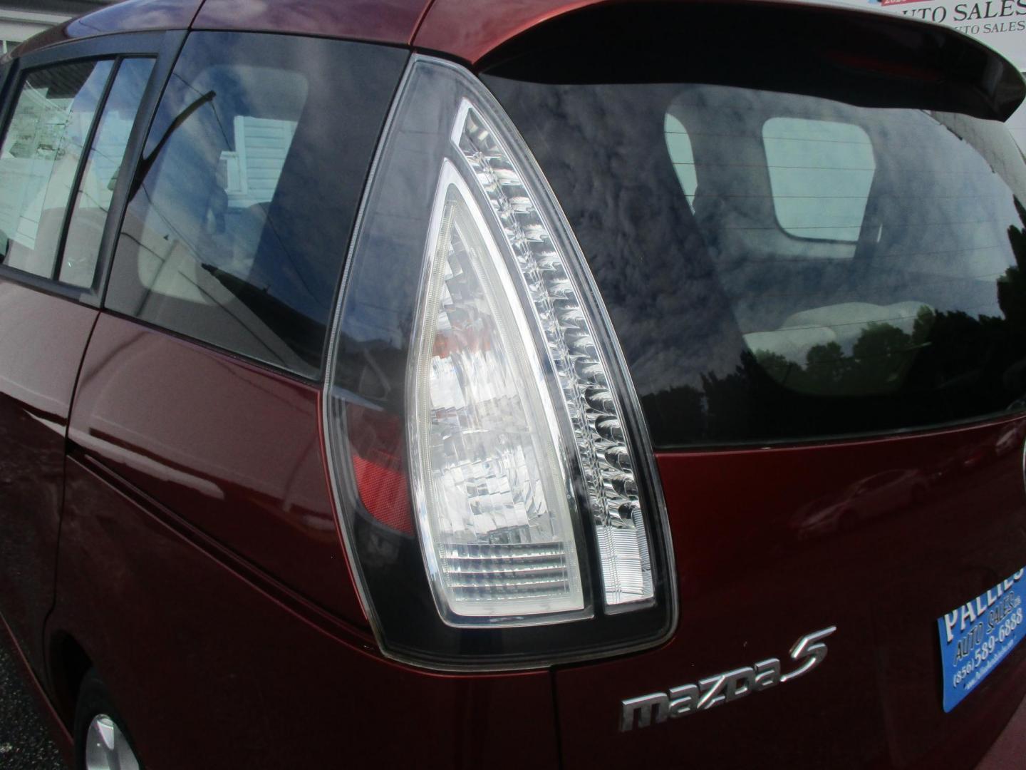 2010 RED Mazda MAZDA5 Grand Touring (JM1CR2WL5A0) with an 2.3L L4 DOHC 16V engine, AUTOMATIC transmission, located at 540a Delsea Drive, Sewell, NJ, 08080, (987) 867-5309, 39.752560, -75.111206 - Photo#7