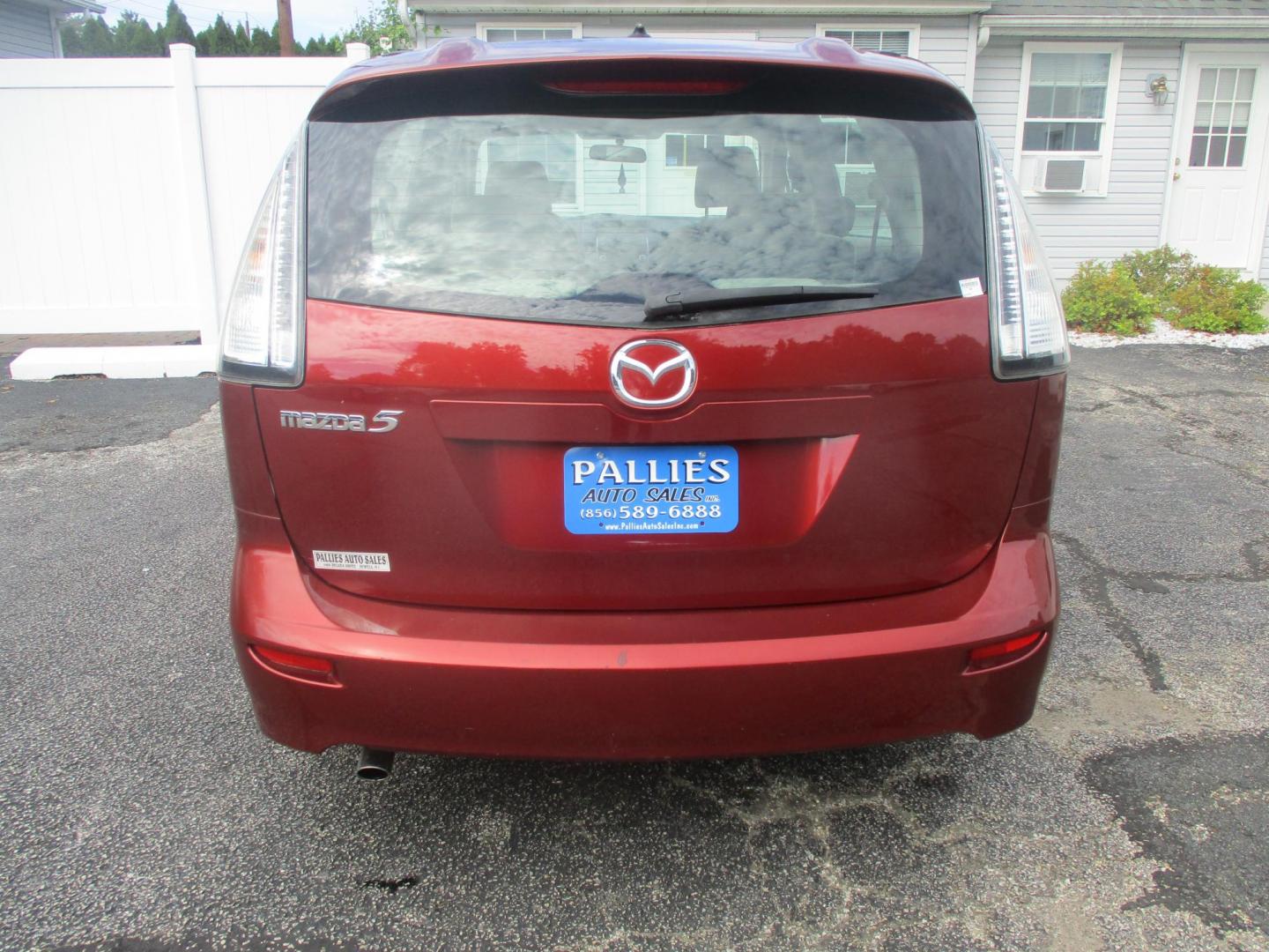 2010 RED Mazda MAZDA5 Grand Touring (JM1CR2WL5A0) with an 2.3L L4 DOHC 16V engine, AUTOMATIC transmission, located at 540a Delsea Drive, Sewell, NJ, 08080, (987) 867-5309, 39.752560, -75.111206 - Photo#6