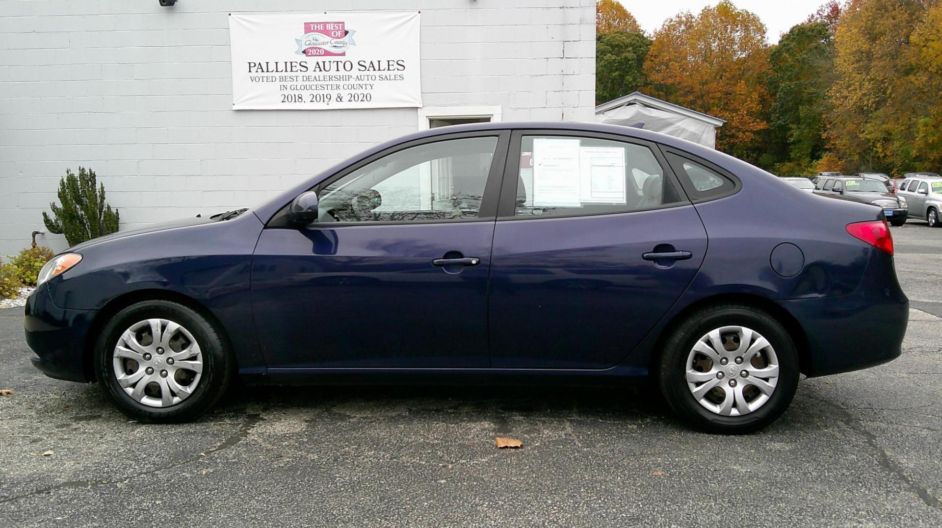 2010 BLUE Hyundai Elantra GLS (KMHDU4AD1AU) with an 2.0L L4 DOHC 16V engine, located at 540a Delsea Drive, Sewell, NJ, 08080, (987) 867-5309, 39.752560, -75.111206 - Photo#1