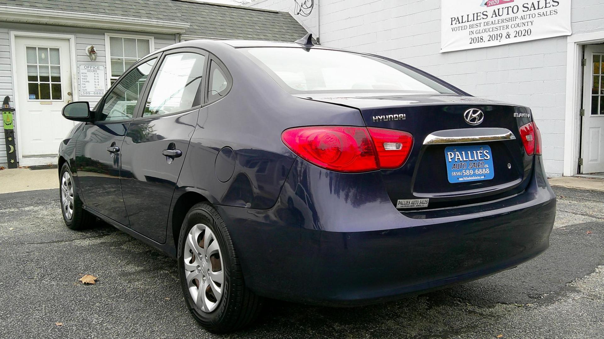 2010 BLUE Hyundai Elantra GLS (KMHDU4AD1AU) with an 2.0L L4 DOHC 16V engine, located at 540a Delsea Drive, Sewell, NJ, 08080, (987) 867-5309, 39.752560, -75.111206 - Photo#2