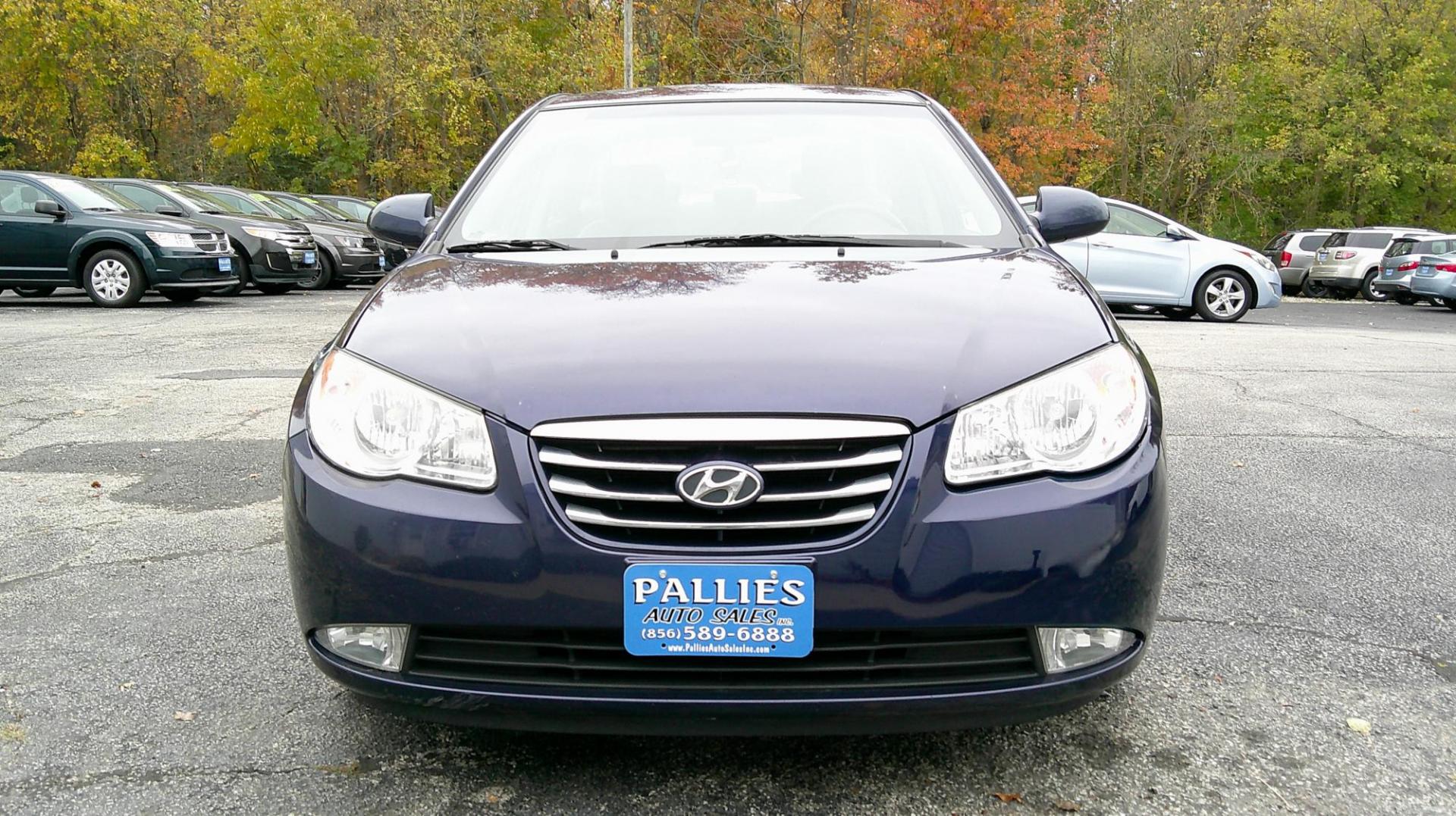 2010 BLUE Hyundai Elantra GLS (KMHDU4AD1AU) with an 2.0L L4 DOHC 16V engine, located at 540a Delsea Drive, Sewell, NJ, 08080, (987) 867-5309, 39.752560, -75.111206 - Photo#7
