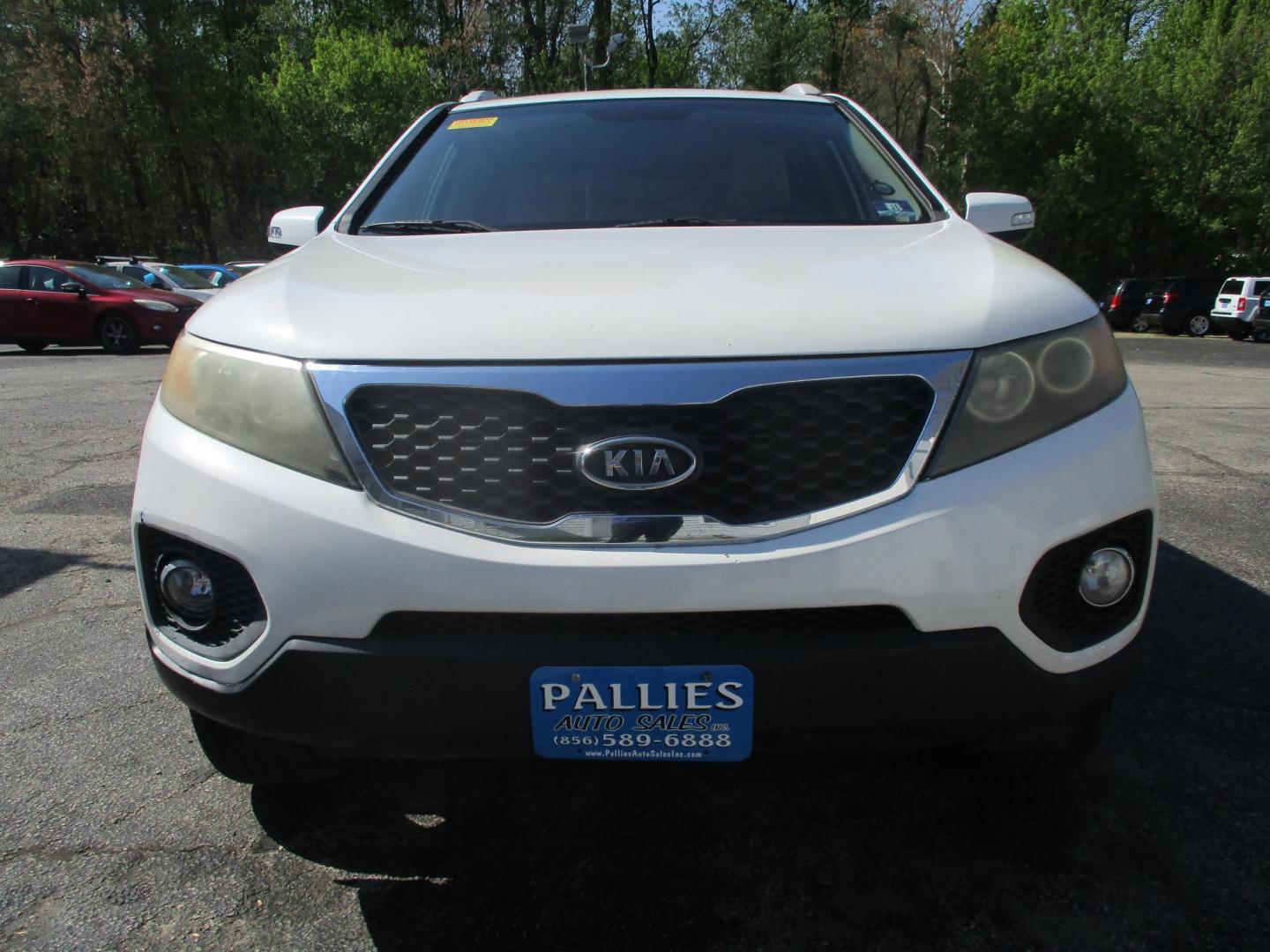 2011 WHITE Kia Sorento LX 2WD (5XYKT4A27BG) with an 3.5L V6 DOHC 24V engine, 6-Speed Automatic transmission, located at 540a Delsea Drive, Sewell, NJ, 08080, (987) 867-5309, 39.752560, -75.111206 - Photo#8