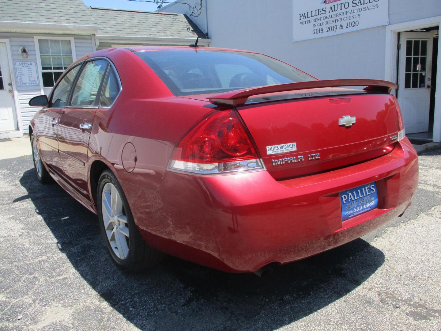 2014 RED Chevrolet Impala LTZ (2G1WC5E37E1) with an 3.6L V6 DOHC 16V FFV engine, 6-Speed Automatic transmission, located at 540a Delsea Drive, Sewell, NJ, 08080, (987) 867-5309, 39.752560, -75.111206 - Photo#2