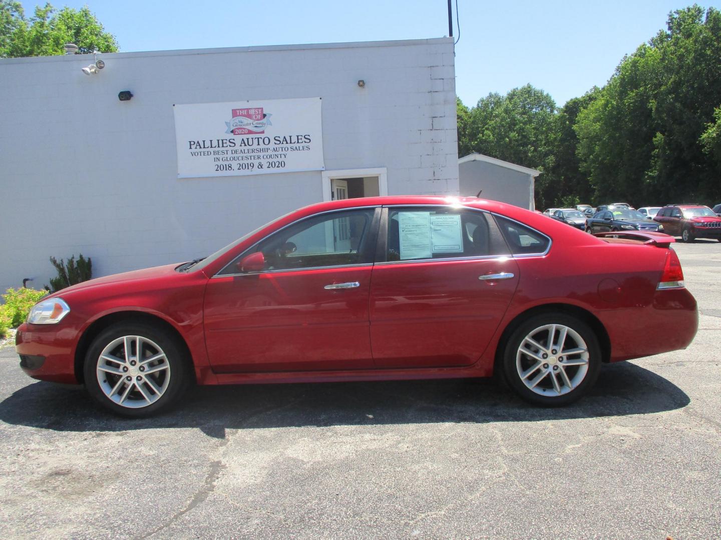 2014 RED Chevrolet Impala LTZ (2G1WC5E37E1) with an 3.6L V6 DOHC 16V FFV engine, 6-Speed Automatic transmission, located at 540a Delsea Drive, Sewell, NJ, 08080, (987) 867-5309, 39.752560, -75.111206 - Photo#1