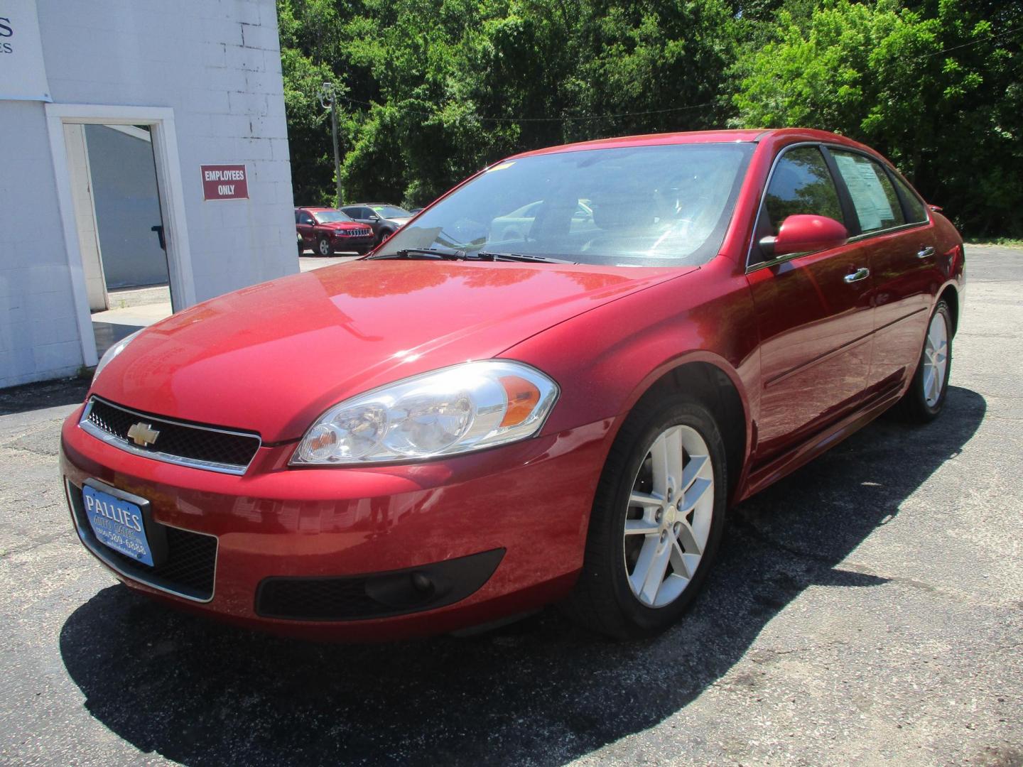 2014 RED Chevrolet Impala LTZ (2G1WC5E37E1) with an 3.6L V6 DOHC 16V FFV engine, 6-Speed Automatic transmission, located at 540a Delsea Drive, Sewell, NJ, 08080, (987) 867-5309, 39.752560, -75.111206 - Photo#0