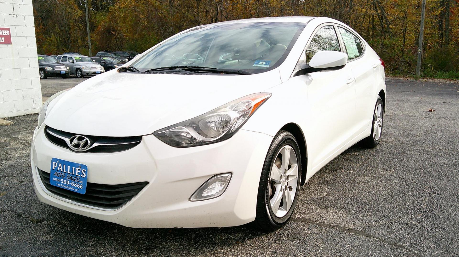 2013 WHITE Hyundai Elantra Limited (5NPDH4AE9DH) with an 1.8L L4 DOHC 16V engine, 6-Speed Automatic transmission, located at 540a Delsea Drive, Sewell, NJ, 08080, (987) 867-5309, 39.752560, -75.111206 - Photo#0