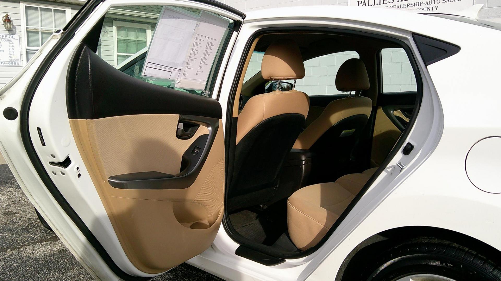 2013 WHITE Hyundai Elantra Limited (5NPDH4AE9DH) with an 1.8L L4 DOHC 16V engine, 6-Speed Automatic transmission, located at 540a Delsea Drive, Sewell, NJ, 08080, (987) 867-5309, 39.752560, -75.111206 - Photo#10