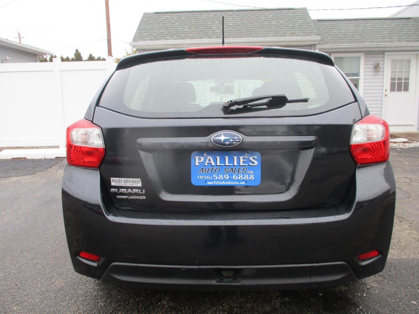 2014 BLACK Subaru Impreza Base 5-Door (JF1GPAA61E8) with an 2.0L H4 DOHC 16V engine, Continuously Variable Transmission transmission, located at 540a Delsea Drive, Sewell, NJ, 08080, (987) 867-5309, 39.752560, -75.111206 - Photo#3