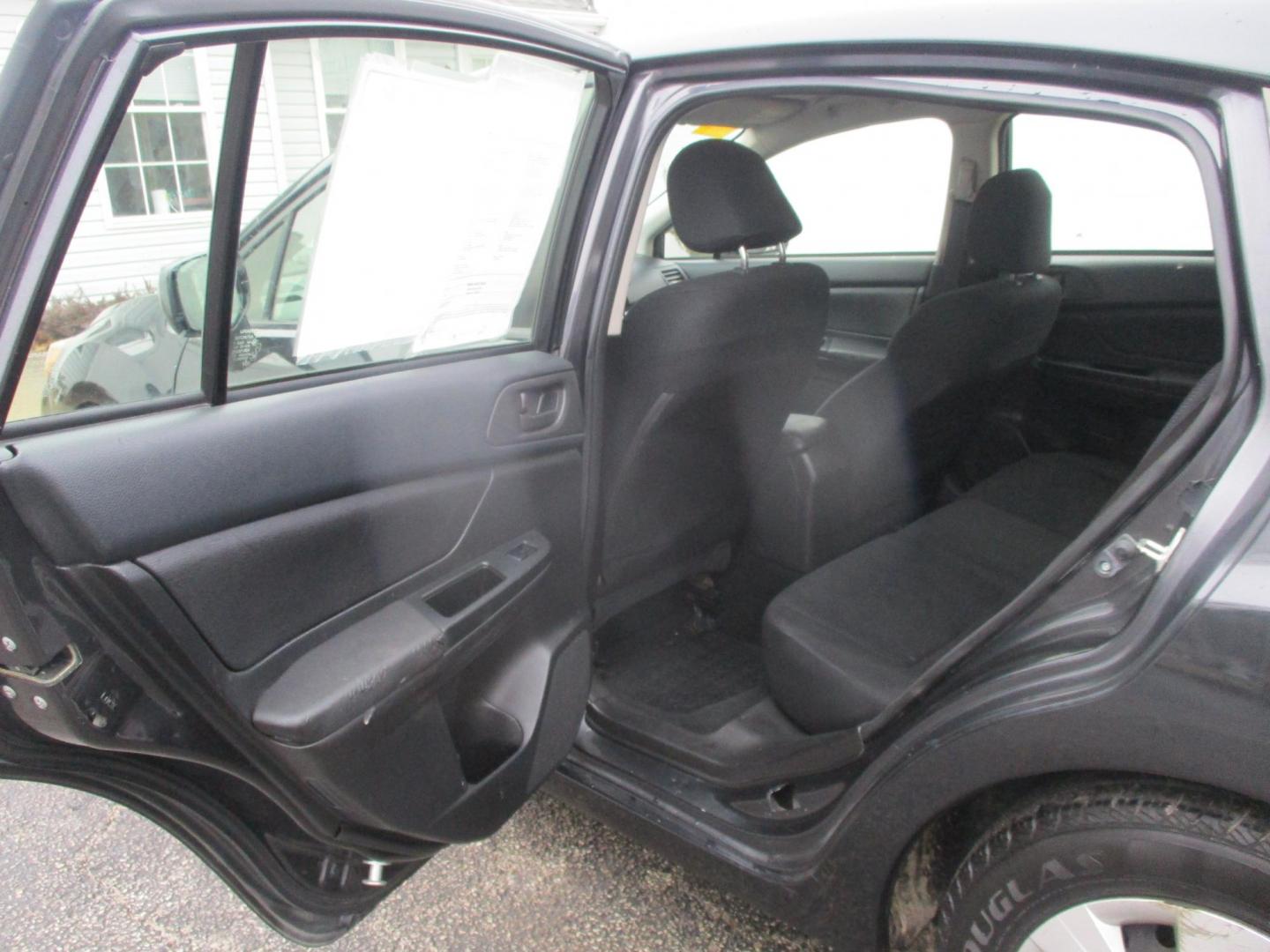 2014 BLACK Subaru Impreza Base 5-Door (JF1GPAA61E8) with an 2.0L H4 DOHC 16V engine, Continuously Variable Transmission transmission, located at 540a Delsea Drive, Sewell, NJ, 08080, (987) 867-5309, 39.752560, -75.111206 - Photo#13