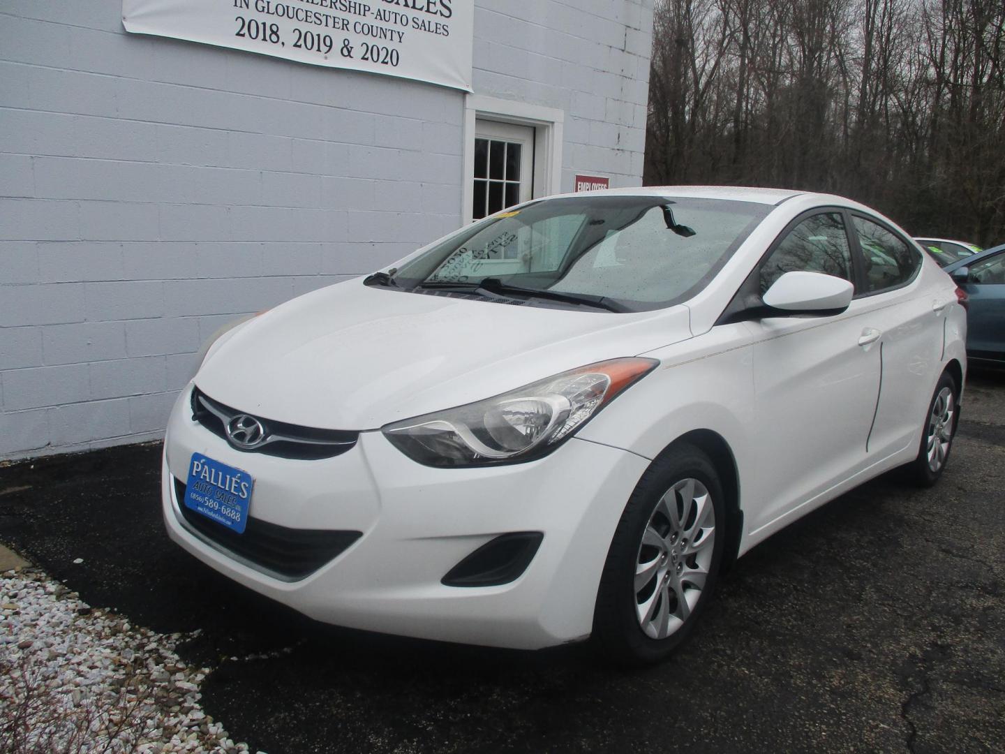 2013 WHITE Hyundai Elantra Limited (5NPDH4AE0DH) with an 1.8L L4 DOHC 16V engine, 6-Speed Automatic transmission, located at 540a Delsea Drive, Sewell, NJ, 08080, (987) 867-5309, 39.752560, -75.111206 - Photo#0