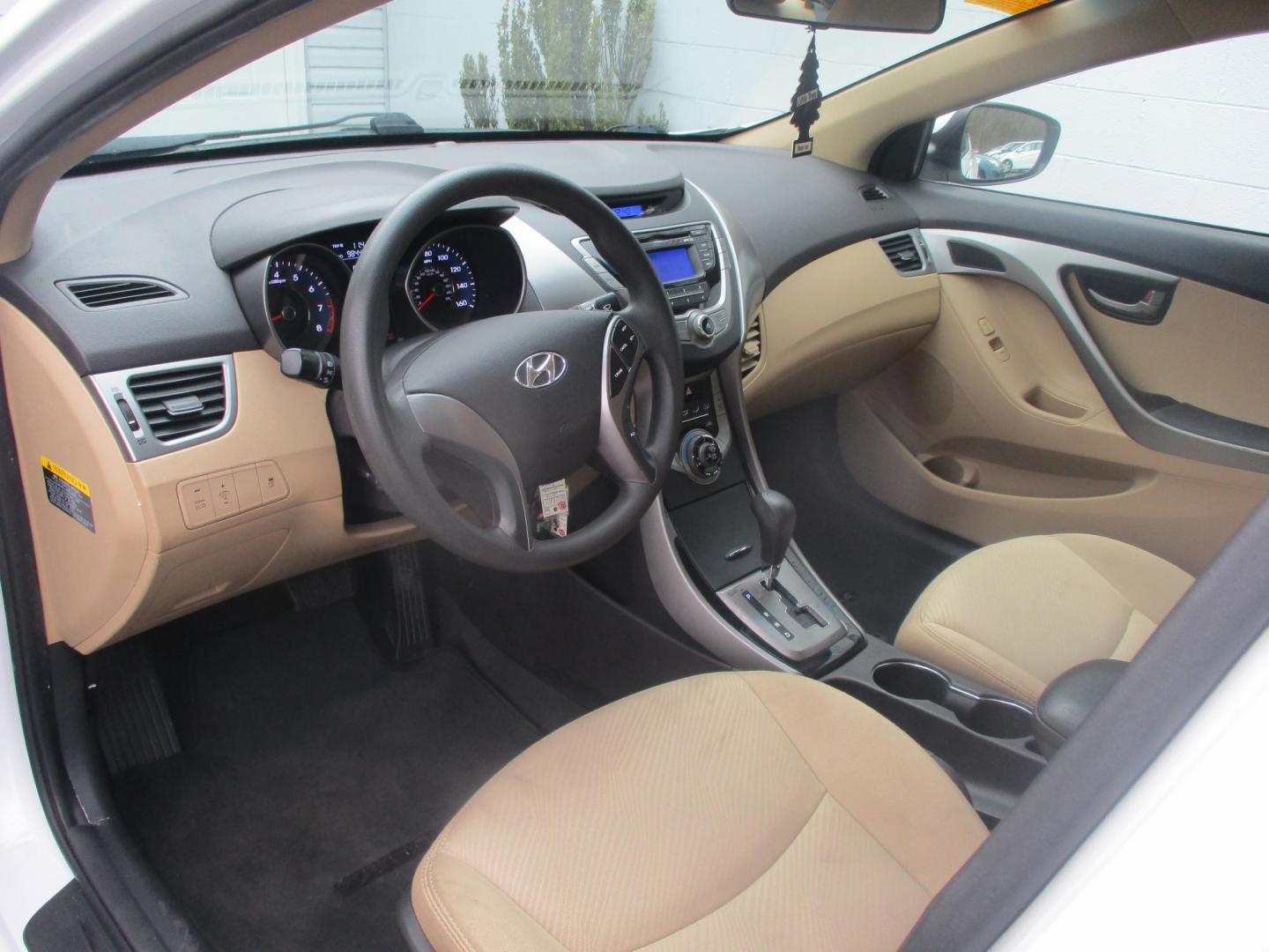 2013 WHITE Hyundai Elantra Limited (5NPDH4AE0DH) with an 1.8L L4 DOHC 16V engine, 6-Speed Automatic transmission, located at 540a Delsea Drive, Sewell, NJ, 08080, (987) 867-5309, 39.752560, -75.111206 - Photo#8