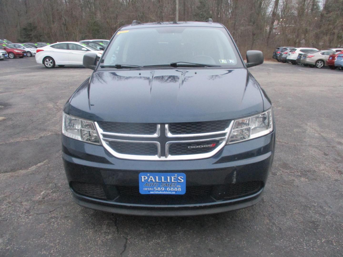 2014 BLUE Dodge Journey SE (3C4PDCAB9ET) with an 2.4L L4 DOHC 16V engine, 4-Speed Automatic transmission, located at 540a Delsea Drive, Sewell, NJ, 08080, (987) 867-5309, 39.752560, -75.111206 - Photo#2