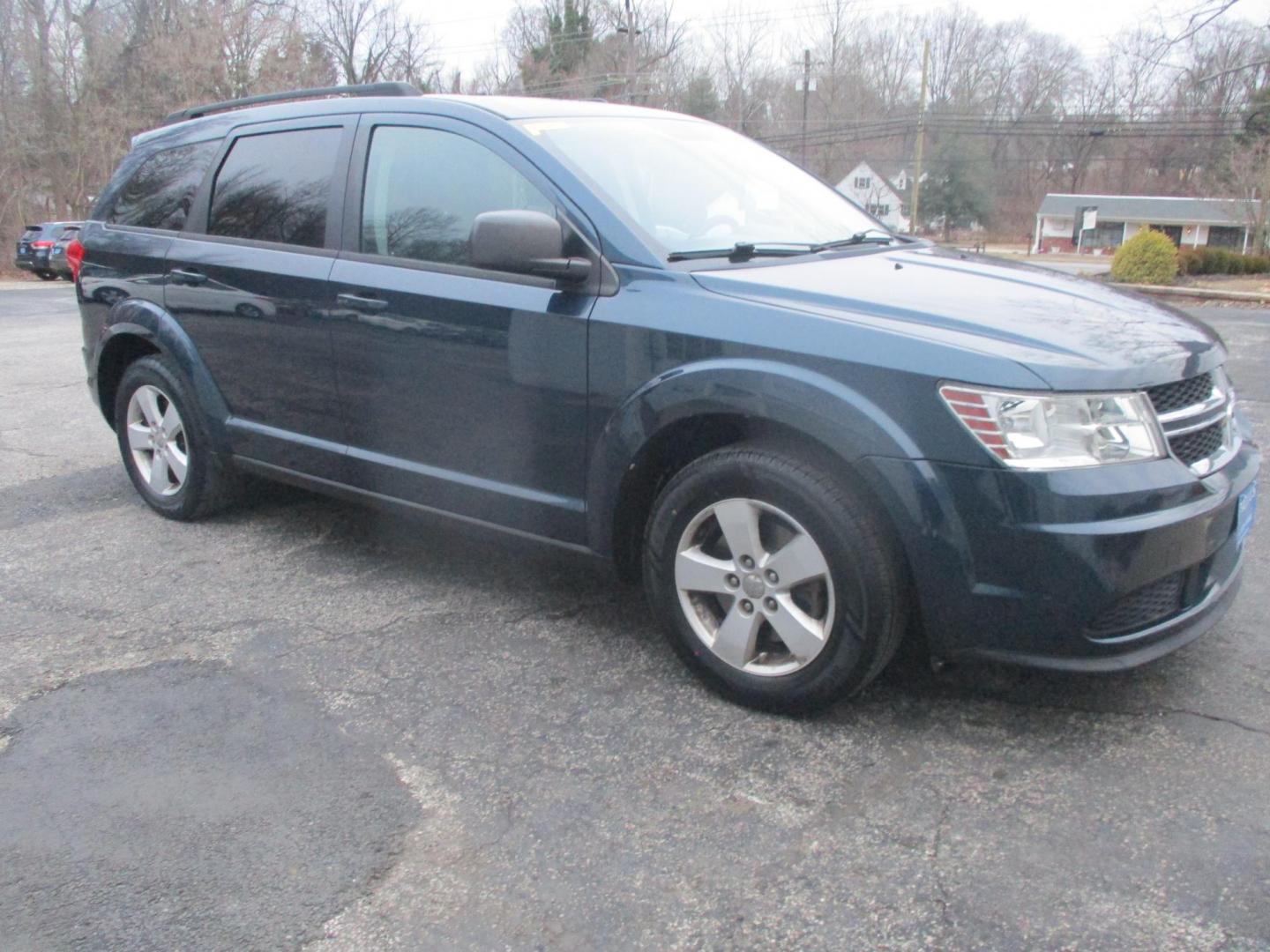 2014 BLUE Dodge Journey SE (3C4PDCAB9ET) with an 2.4L L4 DOHC 16V engine, 4-Speed Automatic transmission, located at 540a Delsea Drive, Sewell, NJ, 08080, (987) 867-5309, 39.752560, -75.111206 - Photo#8